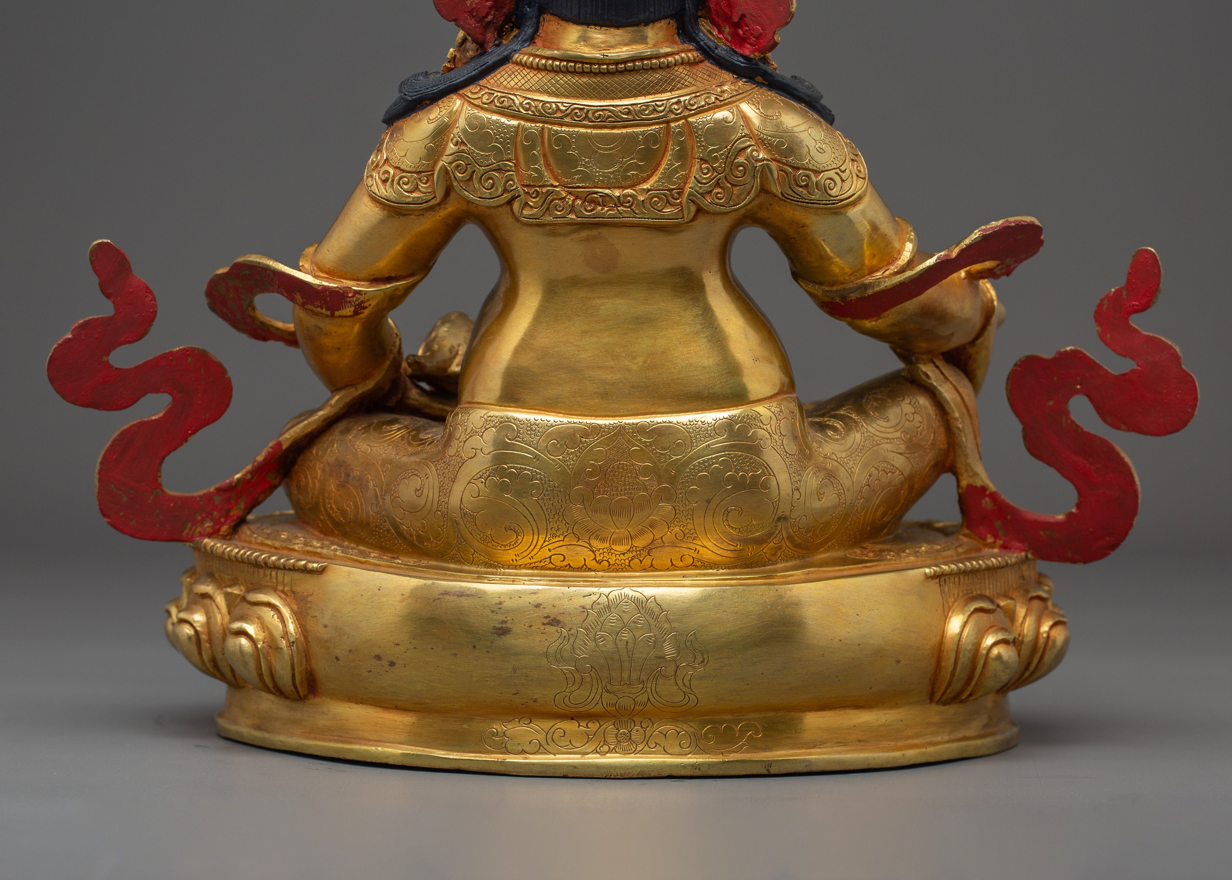 Vajrayana Abundance Deity Dzambhala Art | Prosperity Buddha