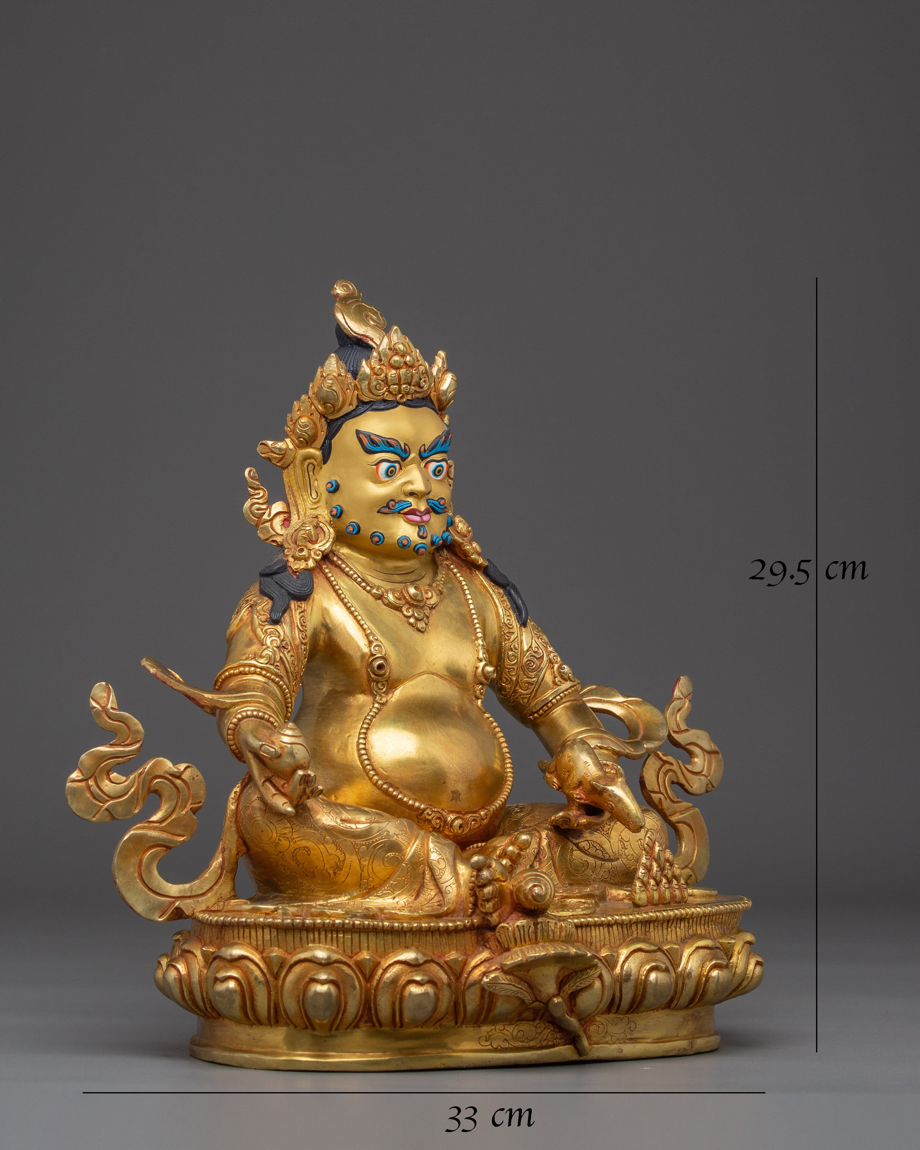 Vajrayana Abundance Deity Dzambhala Art