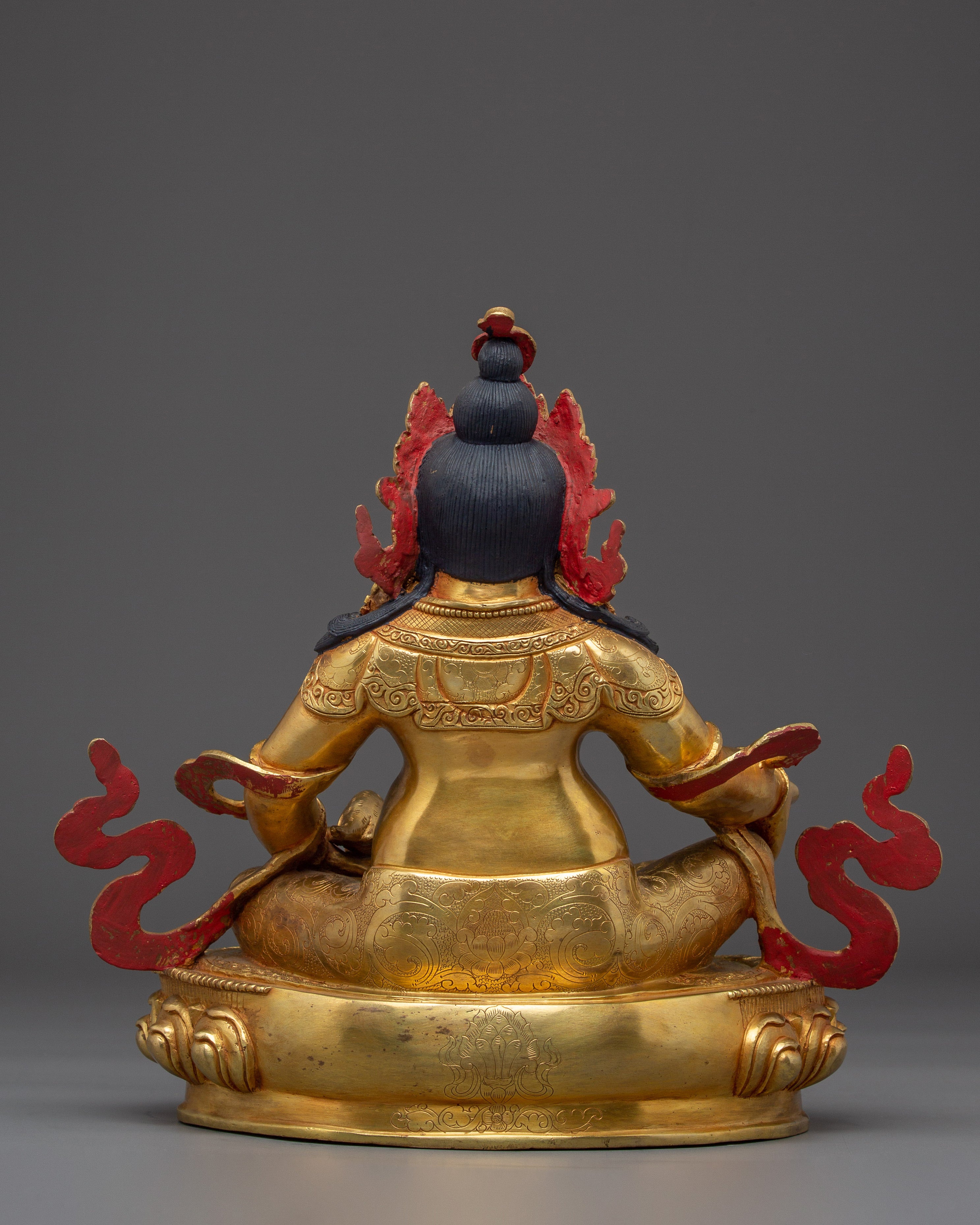 Vajrayana Abundance Deity Dzambhala Art | Prosperity Buddha