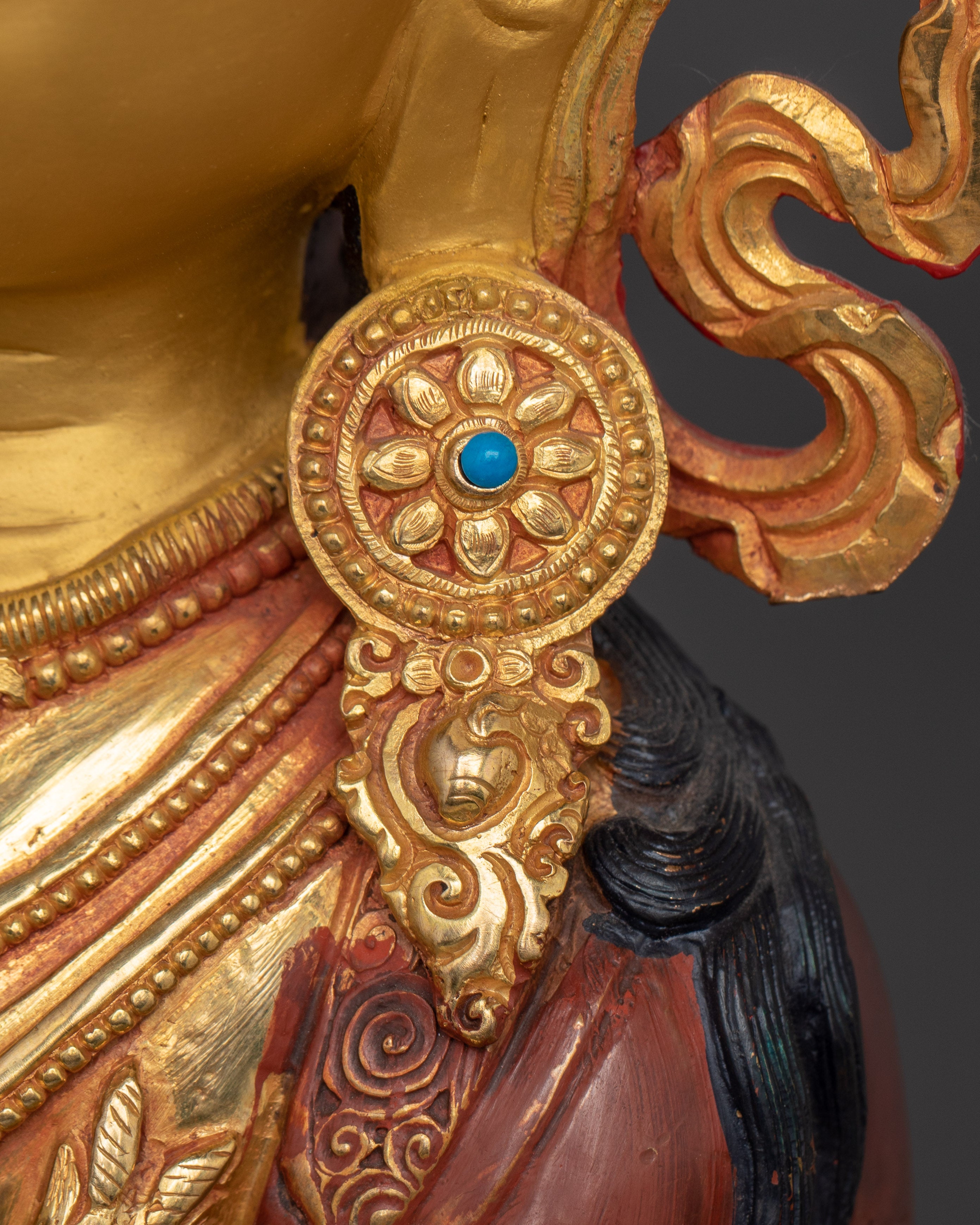 Chenrezig Buddha in 24K Gold-Gilded | Avalokiteshvara, Bodhisattva of Compassion