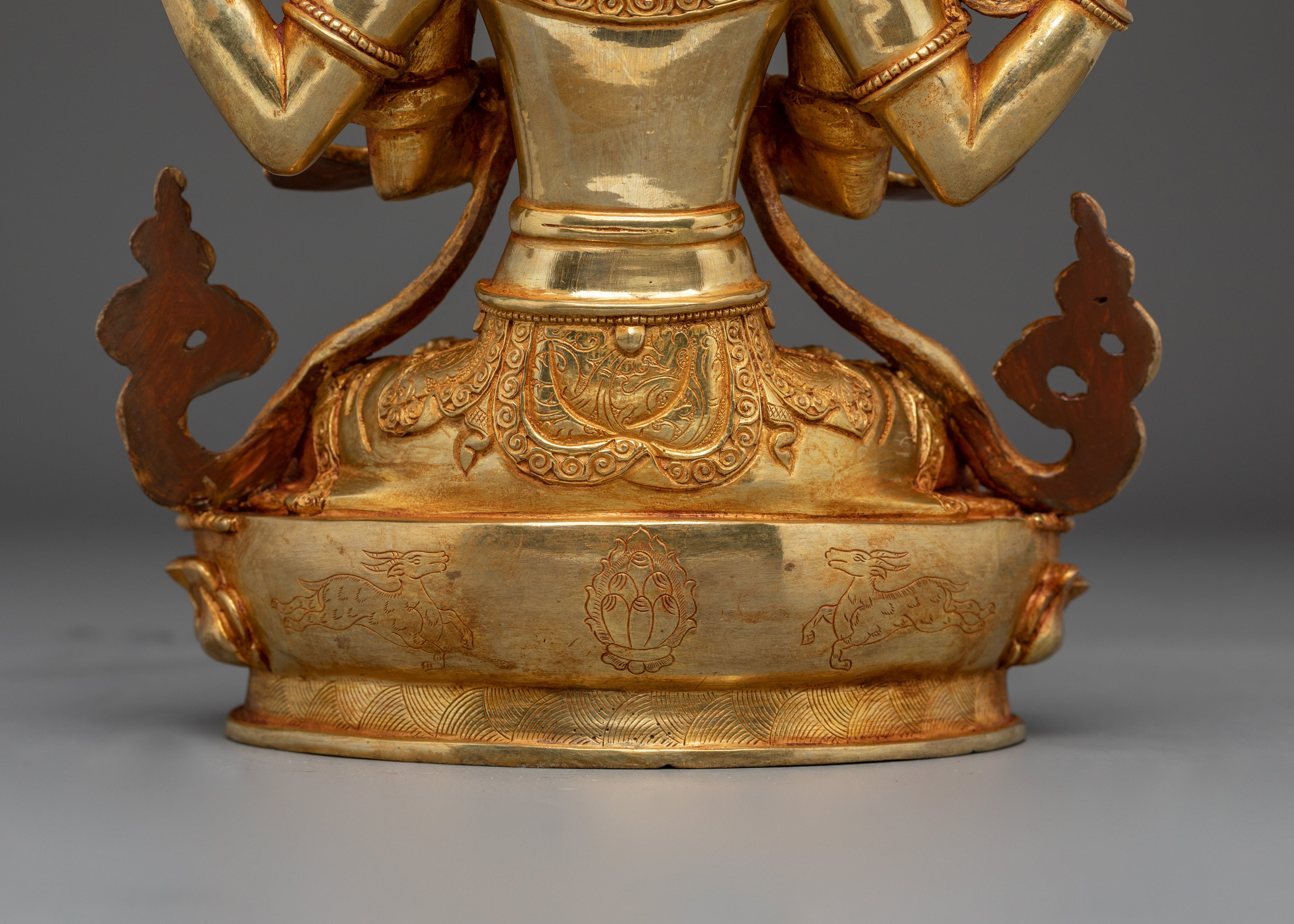 Compassion Buddha Chenrezig | Peaceful Sculpture for Sacred Space and Meditation