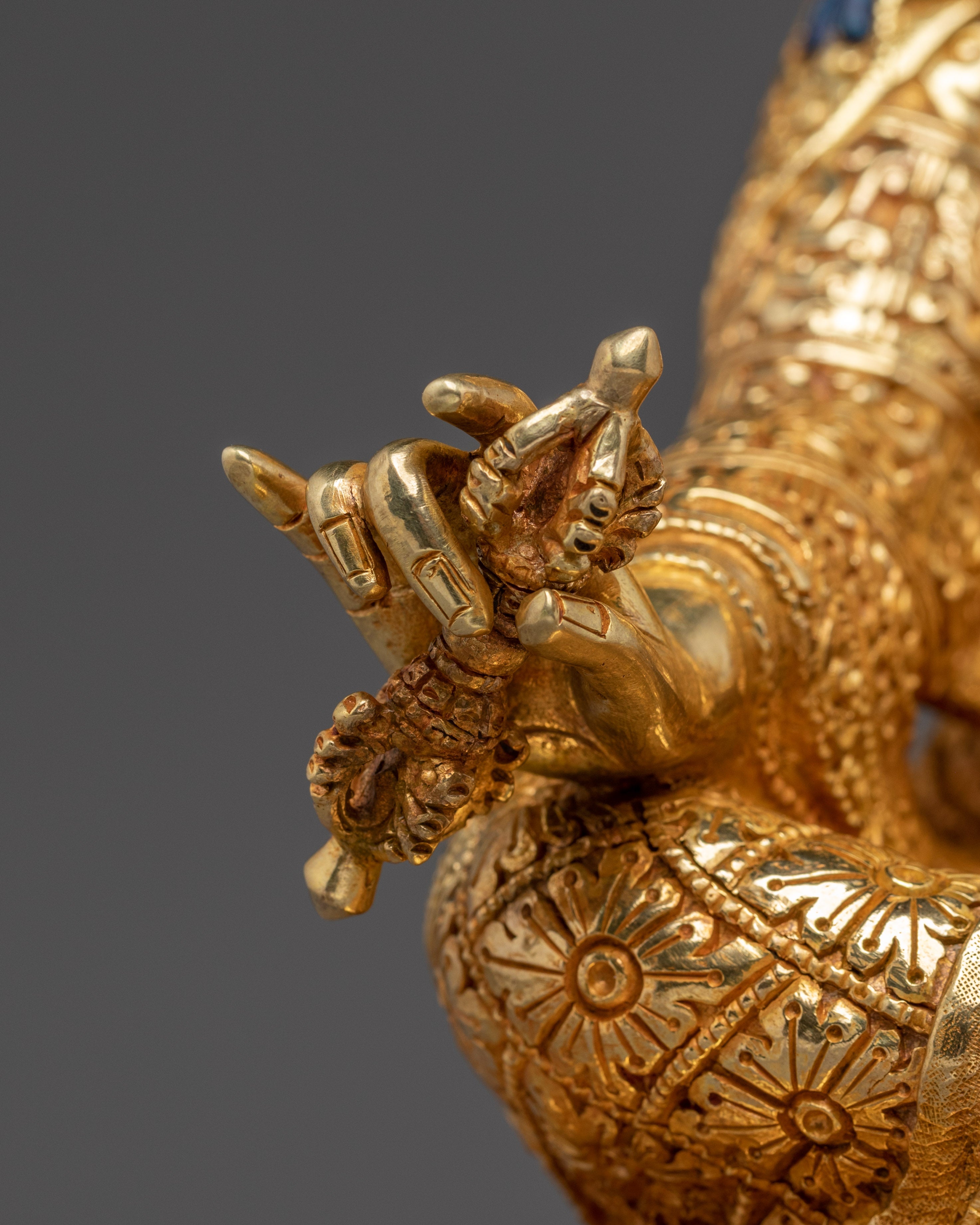 Guru Rinpoche, Founder of Vajrayana | Handcrafted Icon of Enlightened Power