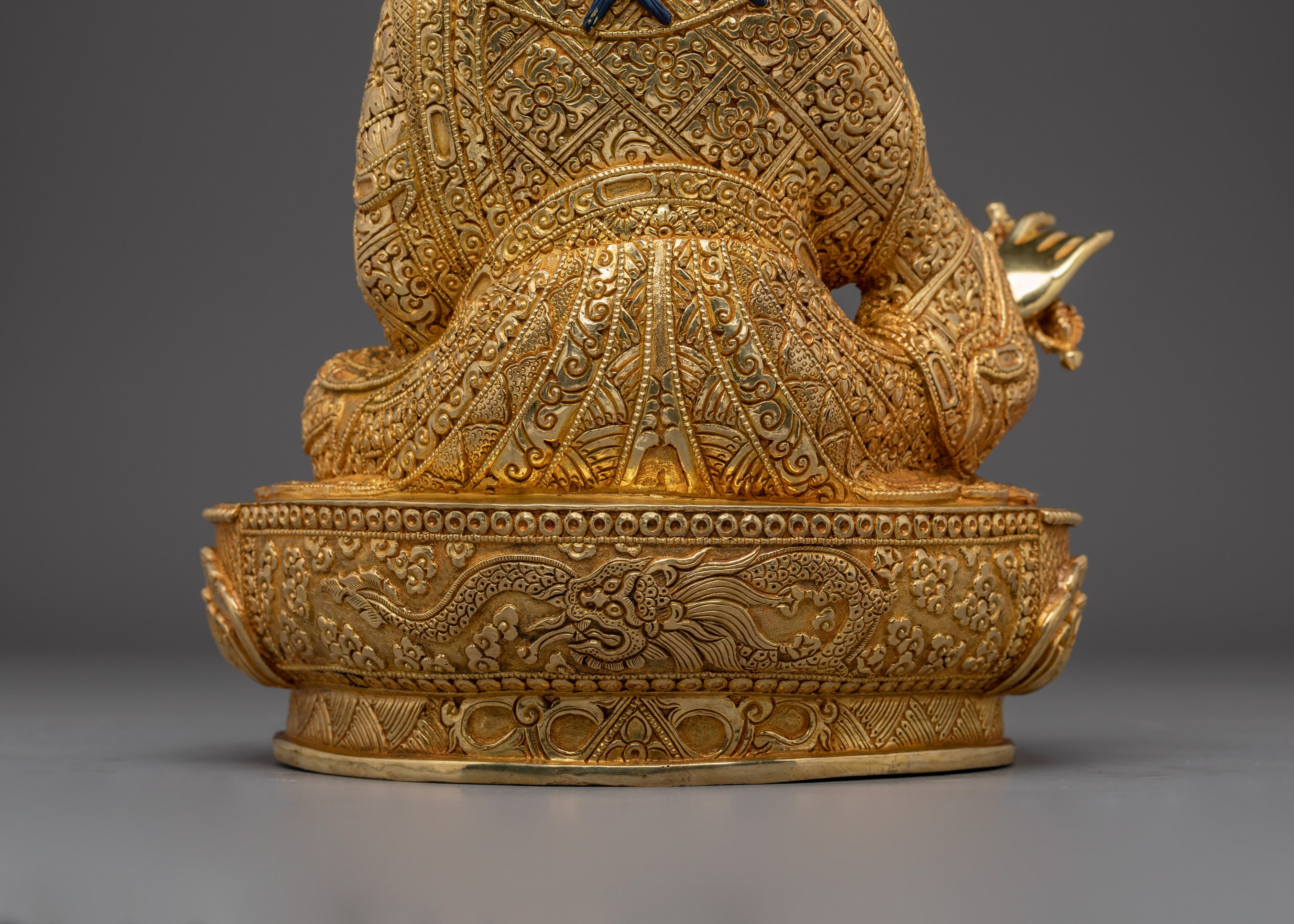 Guru Rinpoche, Founder of Vajrayana | Handcrafted Icon of Enlightened Power