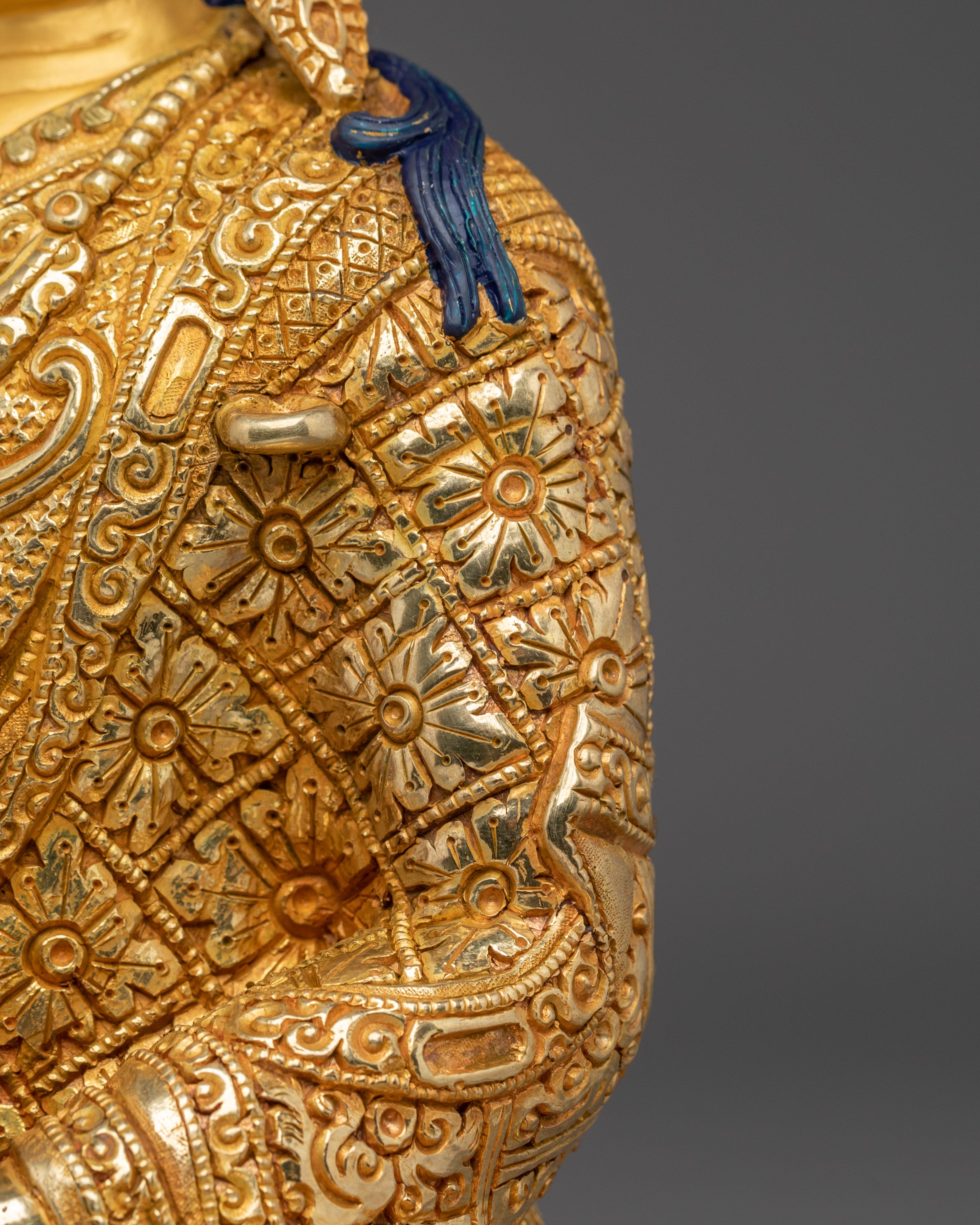 Guru Rinpoche, Founder of Vajrayana | Handcrafted Icon of Enlightened Power