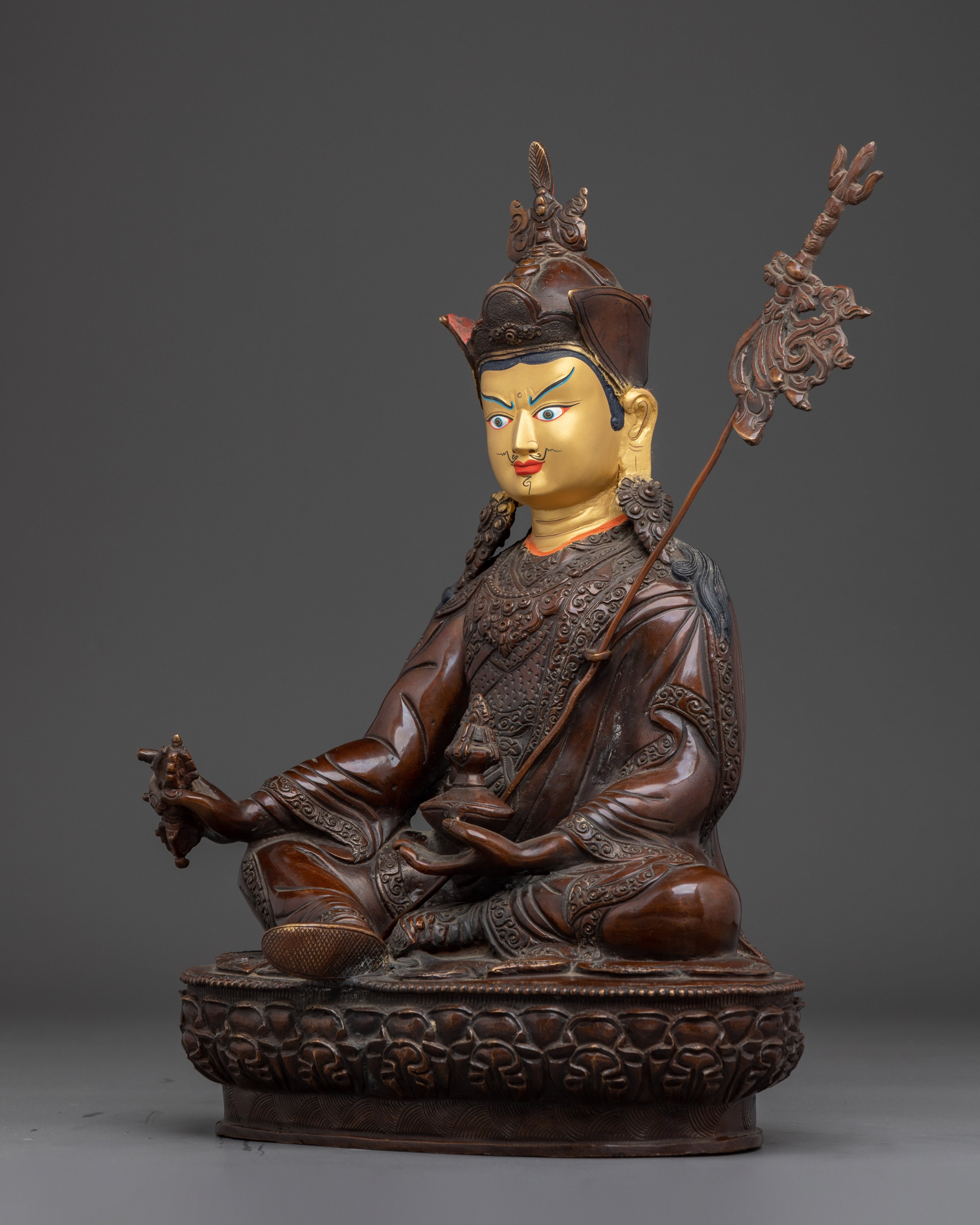 Guru Rinpoche, Lotus Born Sage | Handcrafted Nepali Art