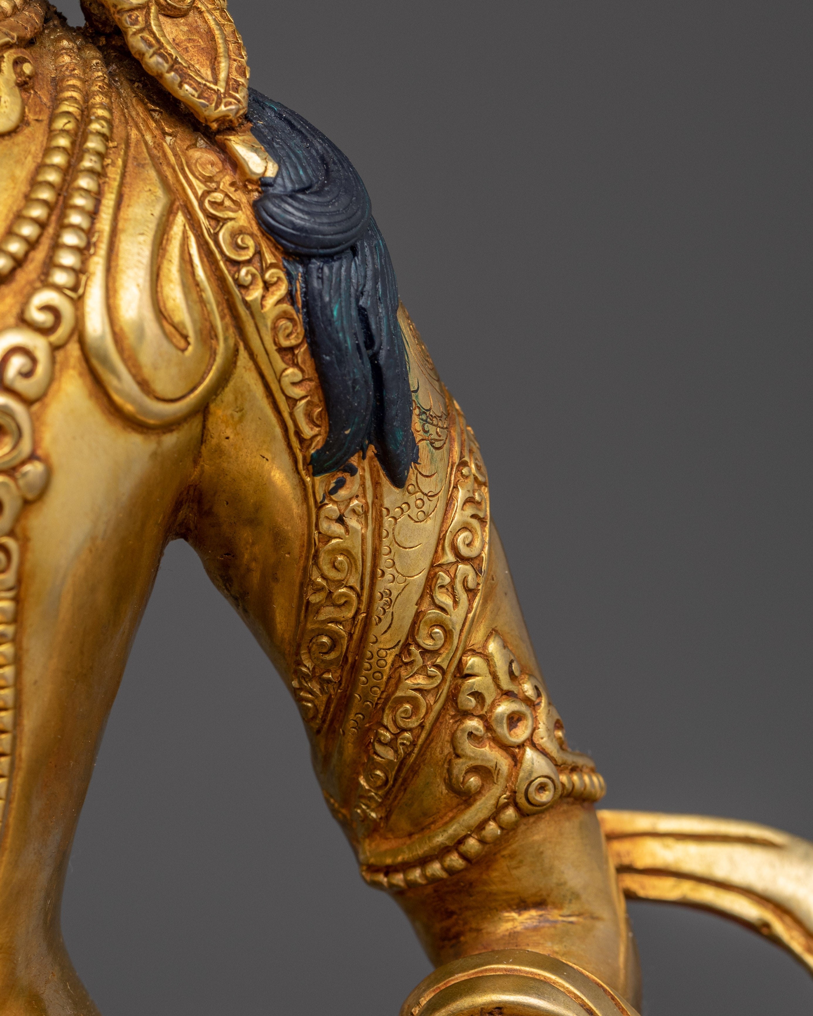 Tibetan Vajrasattva Icon | Sacred Bodhisattva of Purity