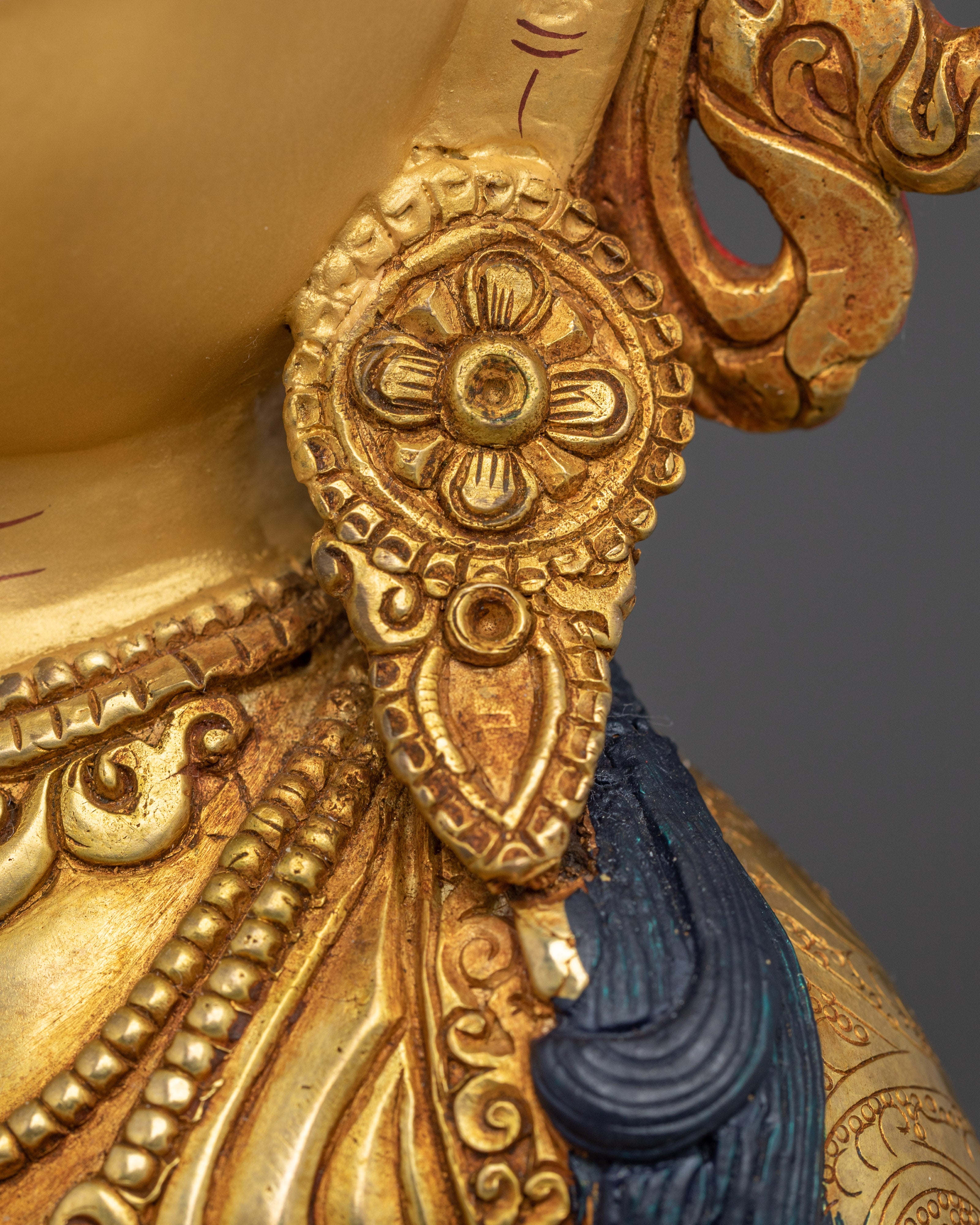 Tibetan Vajrasattva Icon | Sacred Bodhisattva of Purity
