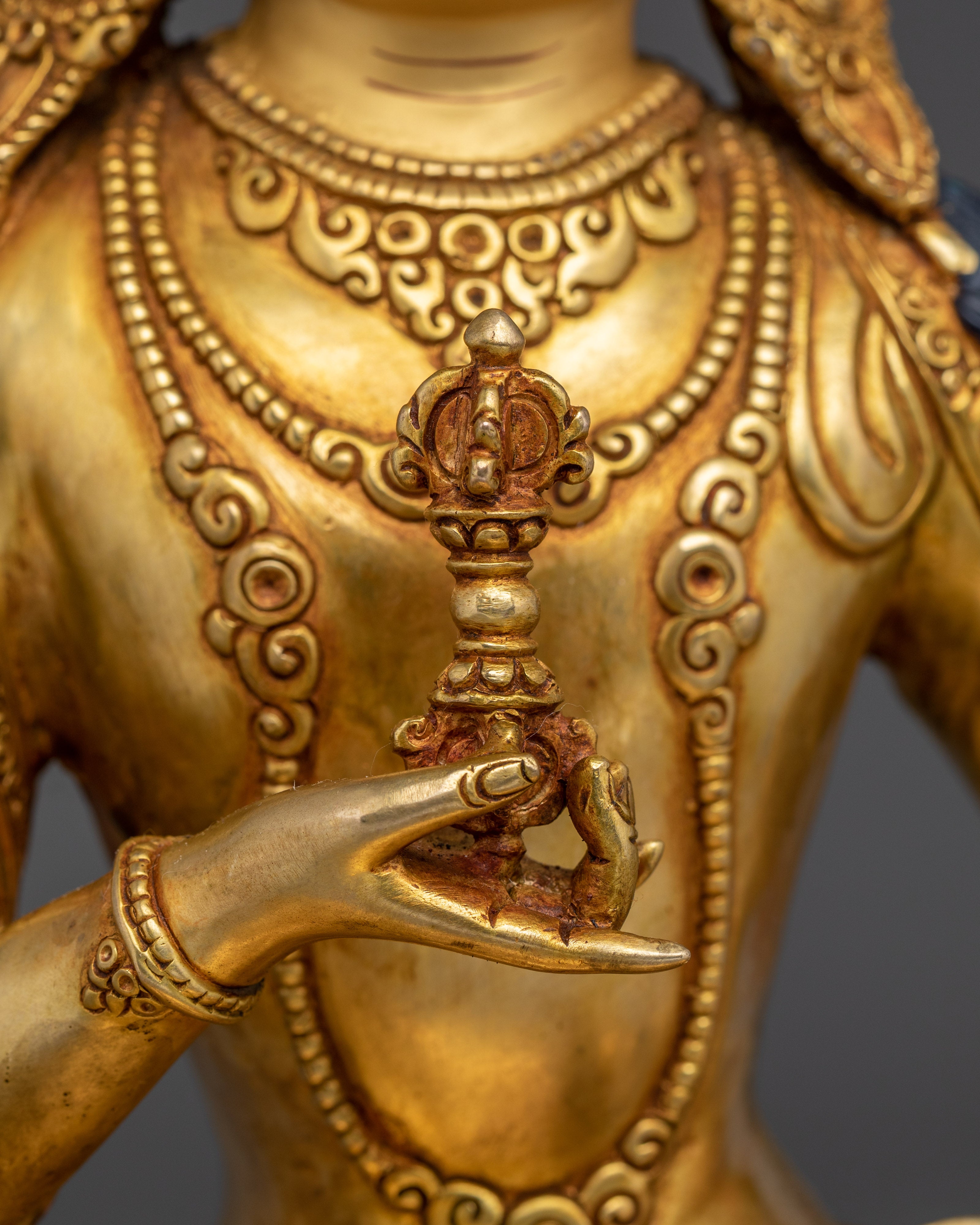 Tibetan Vajrasattva Icon | Sacred Bodhisattva of Purity