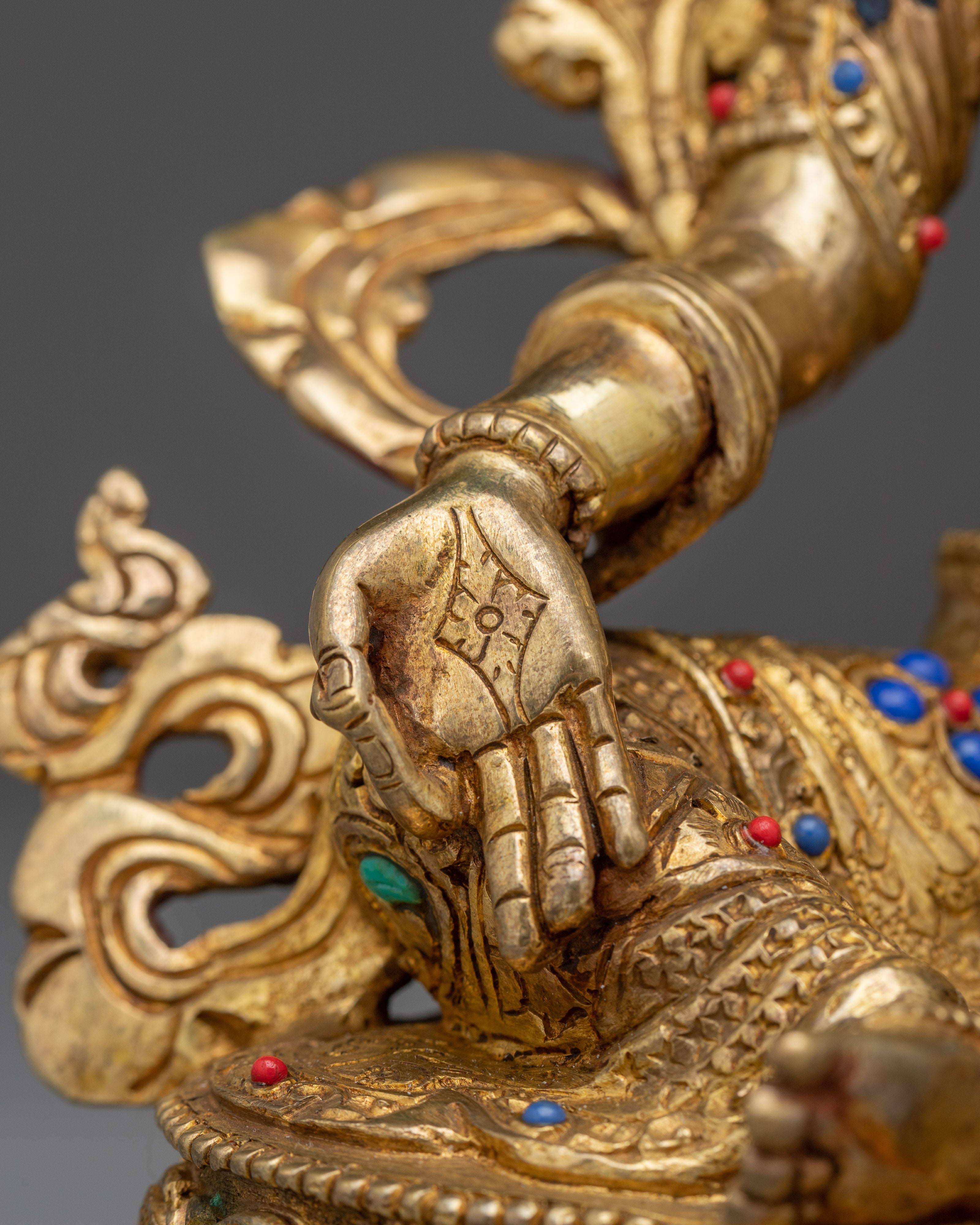 Green Tara Statue: Himalayan Handmade Artwork