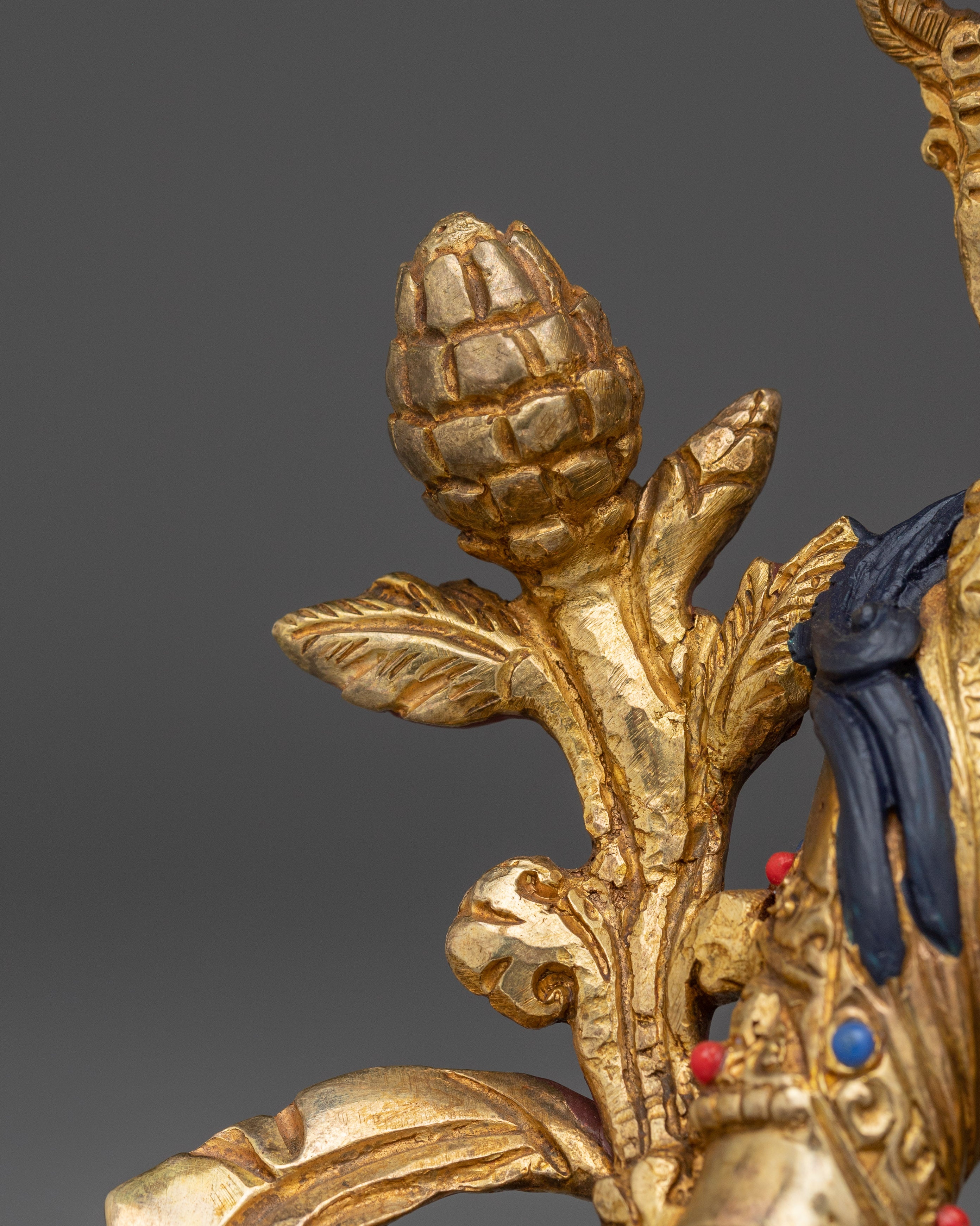 Green Tara Statue: Himalayan Handmade Artwork