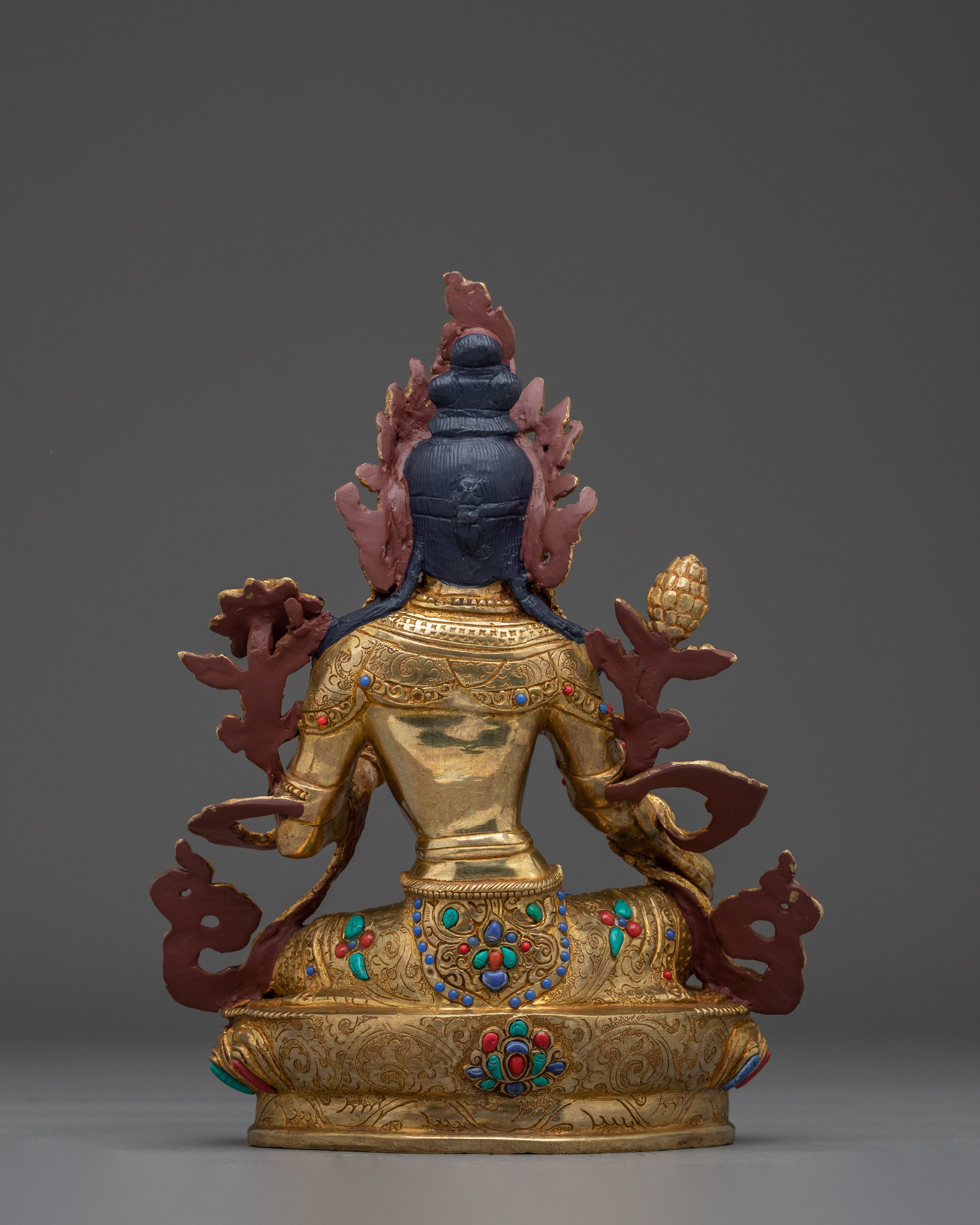 Green Tara Statue: Himalayan Handmade Artwork
