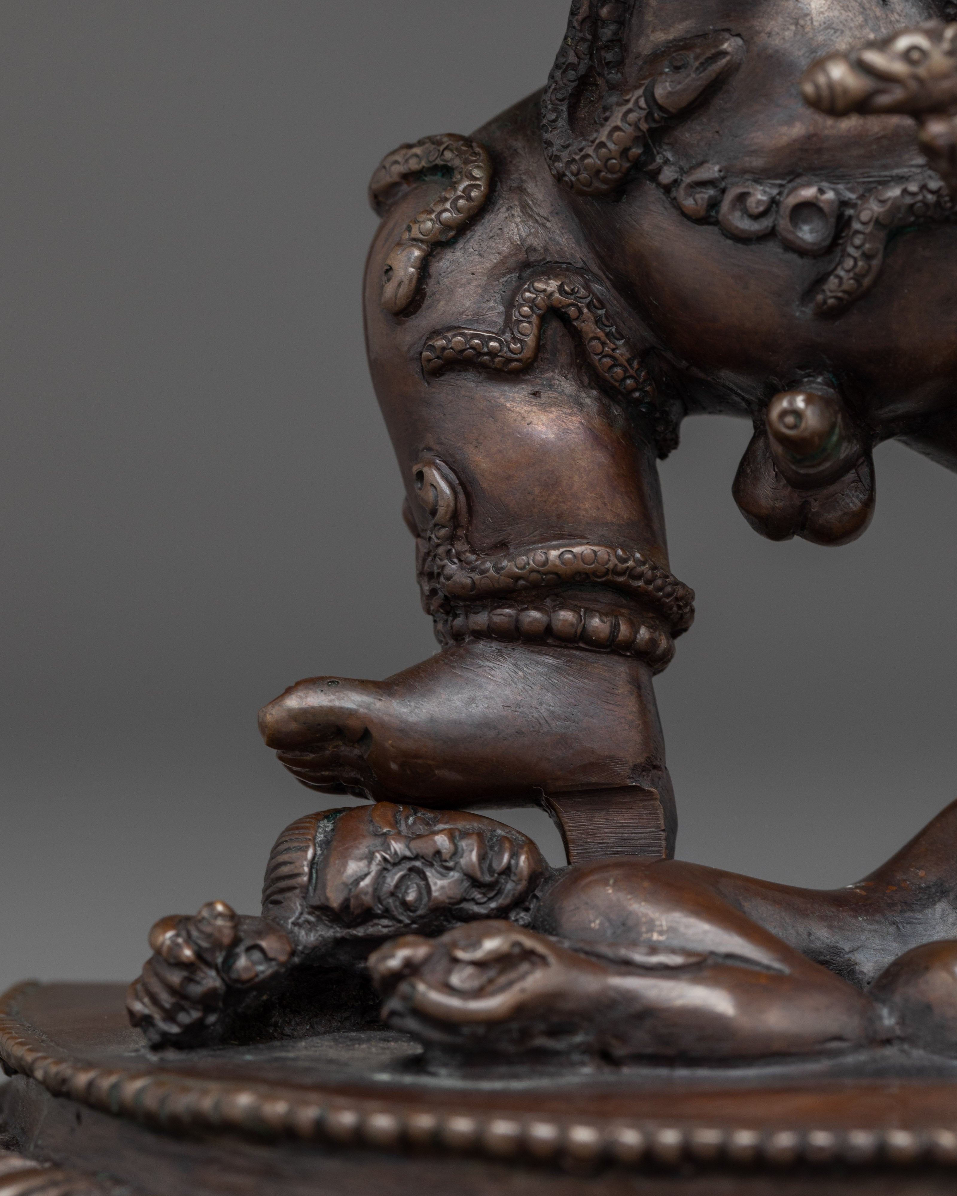 Black Dzambhala Statue: Himalayan Artwork