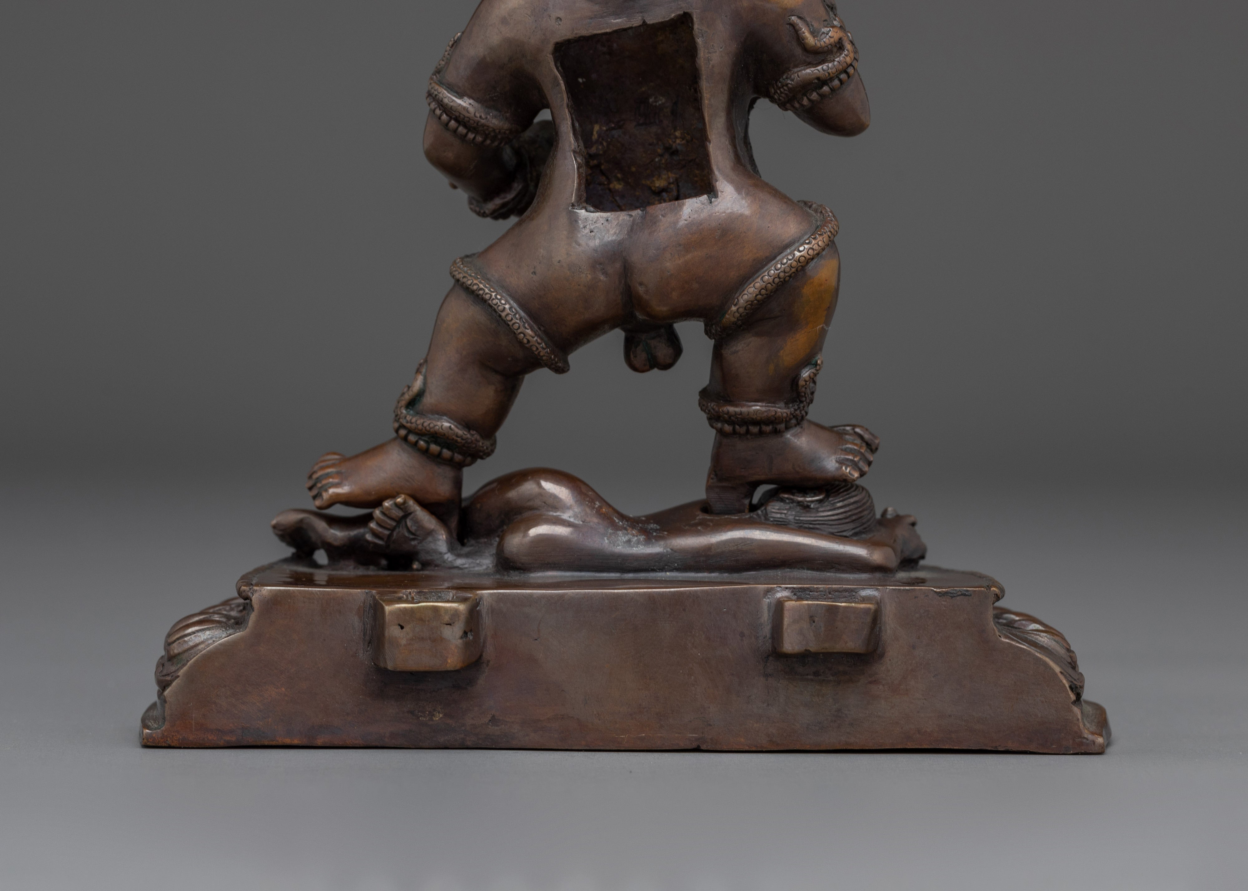 Black Dzambhala Statue: Himalayan Artwork