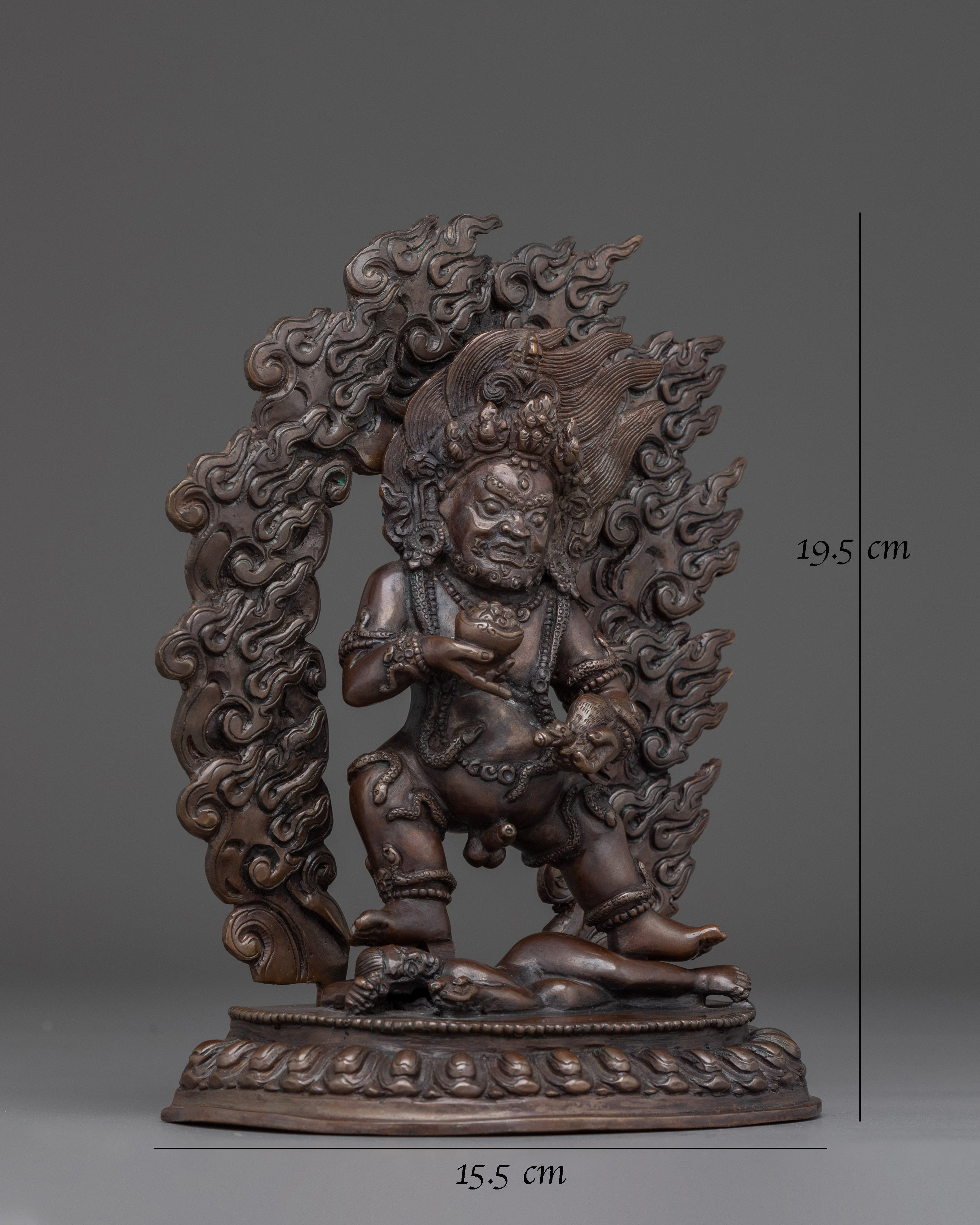 Black Dzambhala Artwork: Himalayan Artwork