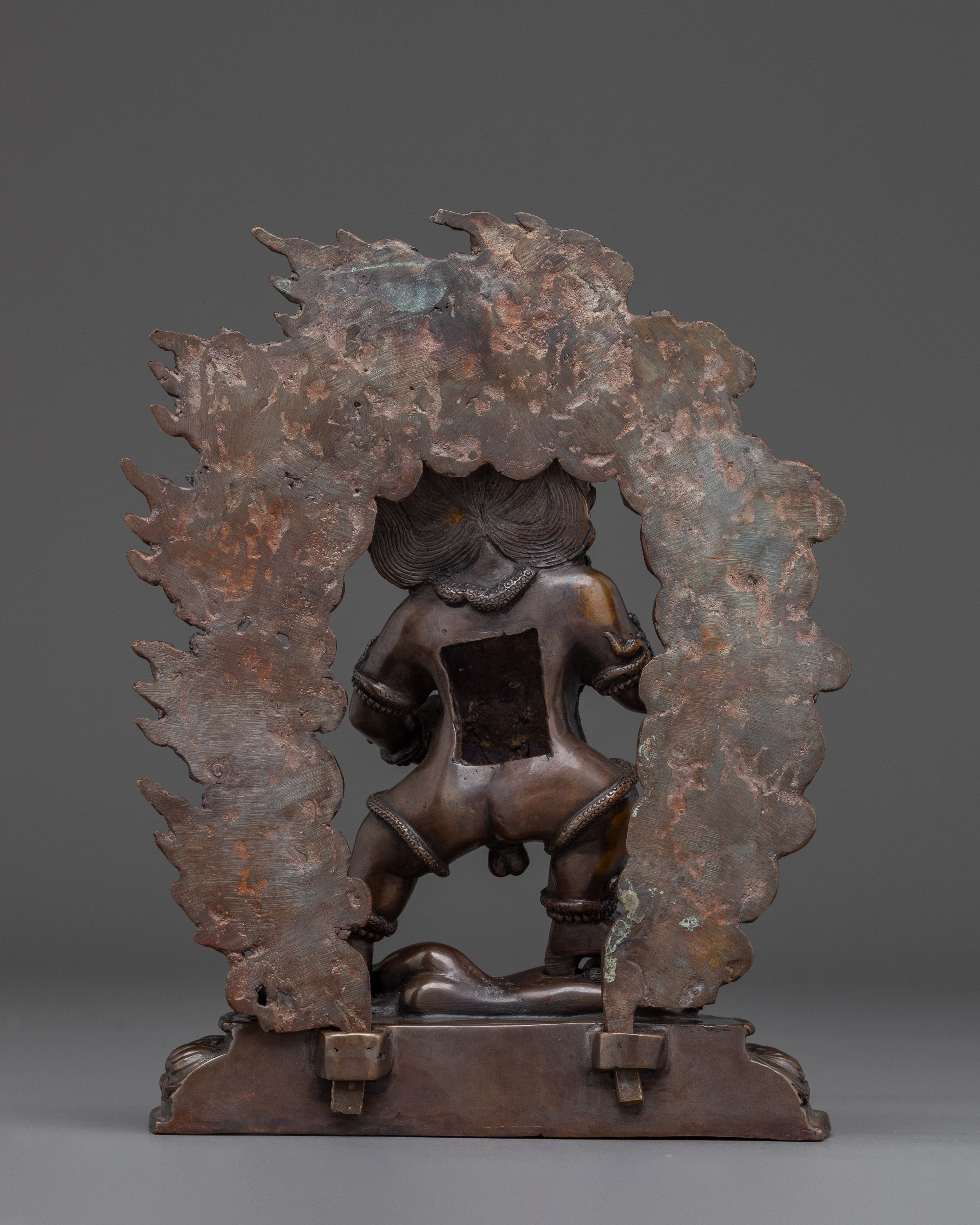 Black Dzambhala Statue: Himalayan Artwork