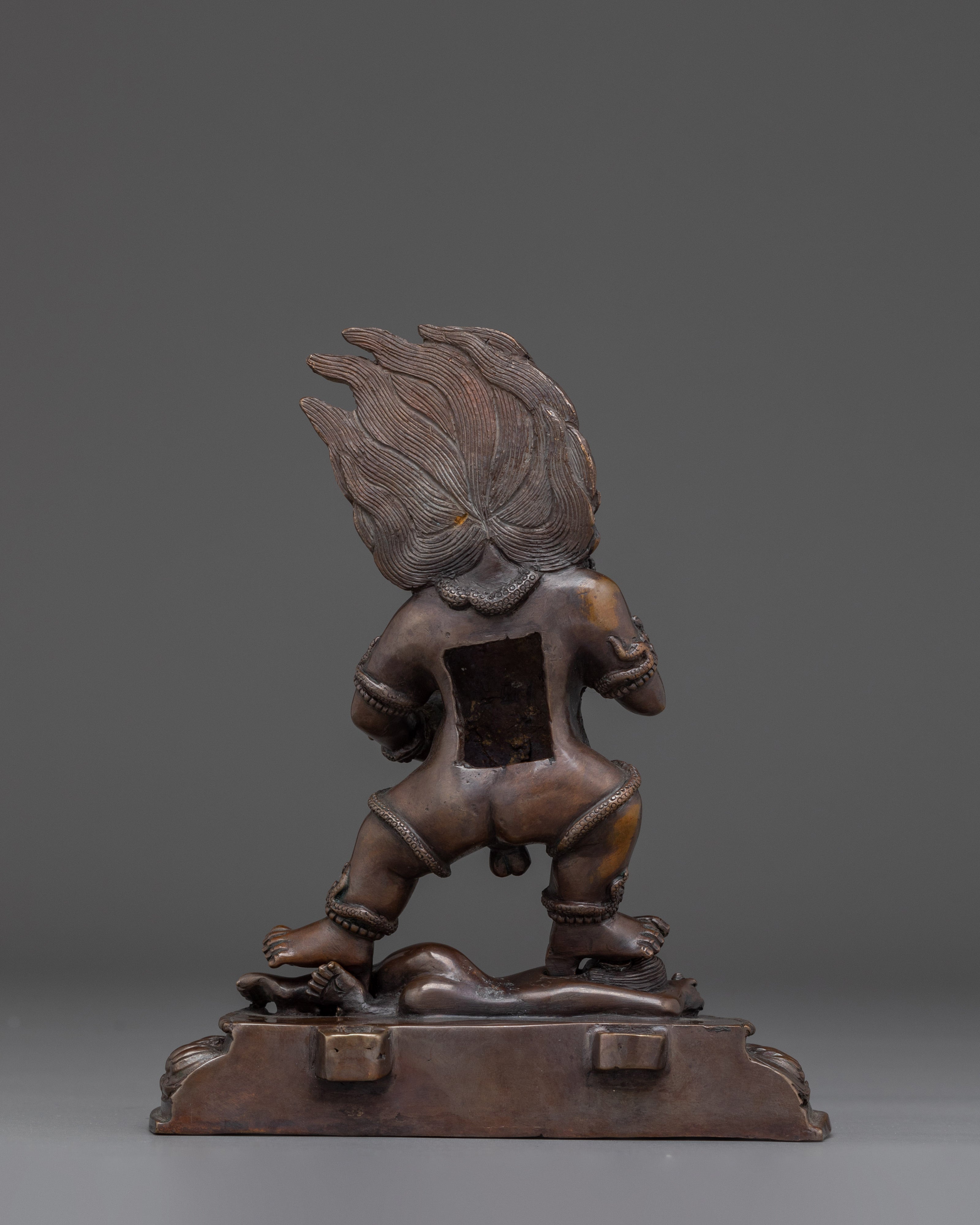 Black Dzambhala Statue: Himalayan Artwork