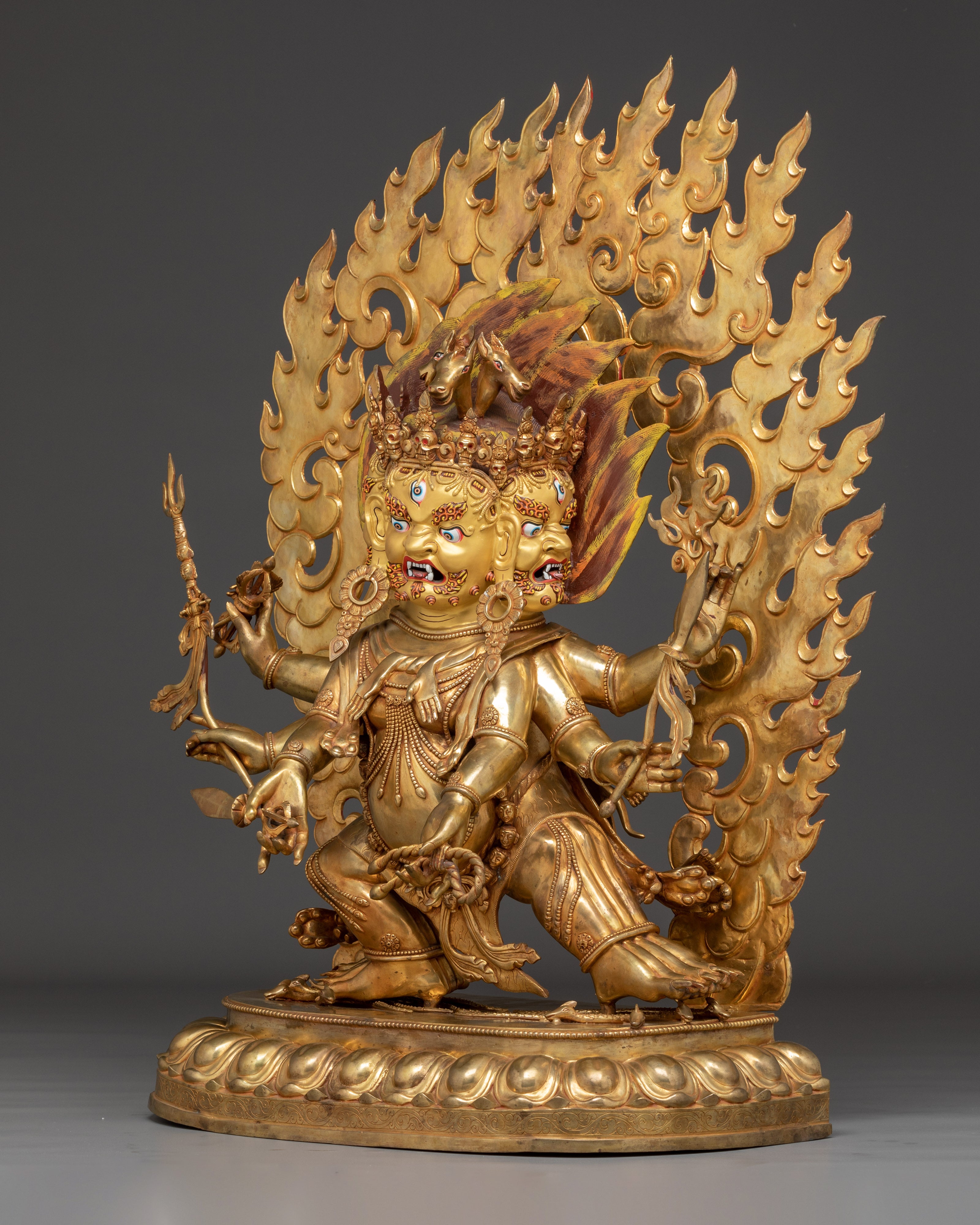 Hayagrive Statue: Tibetan Buddhist Protector Deity