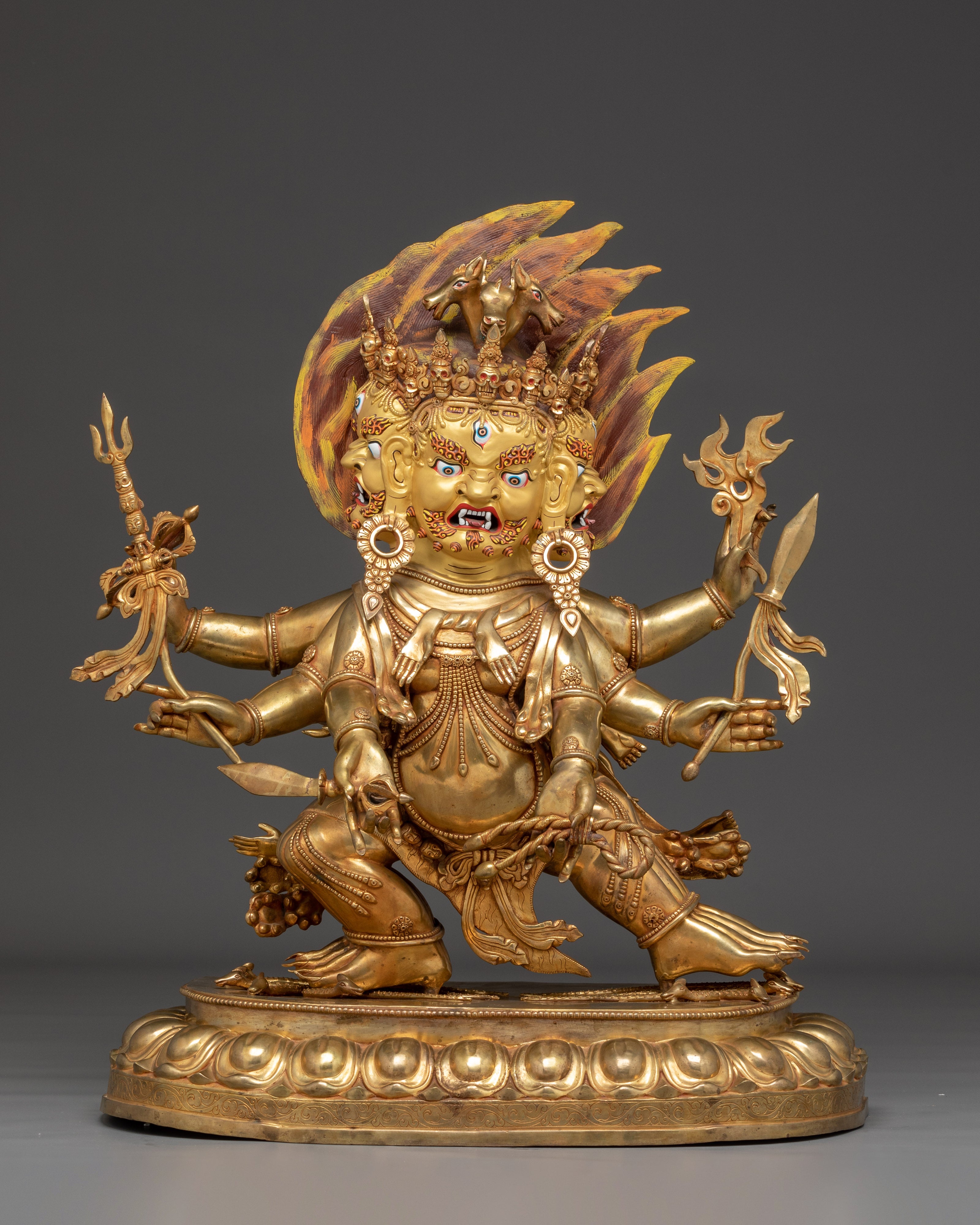 Hayagrive Statue: Tibetan Buddhist Protector Deity