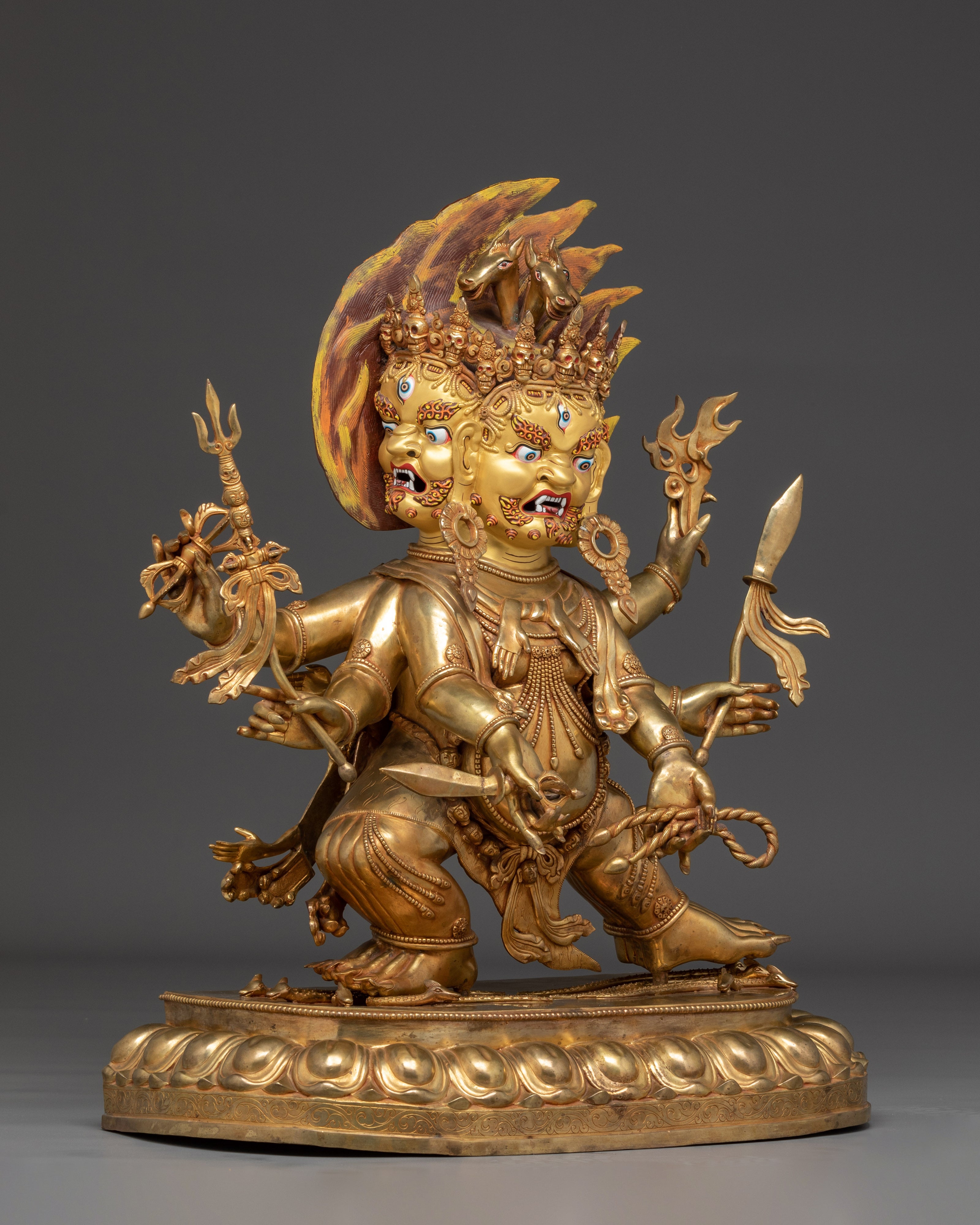 Hayagrive Statue: Tibetan Buddhist Protector Deity