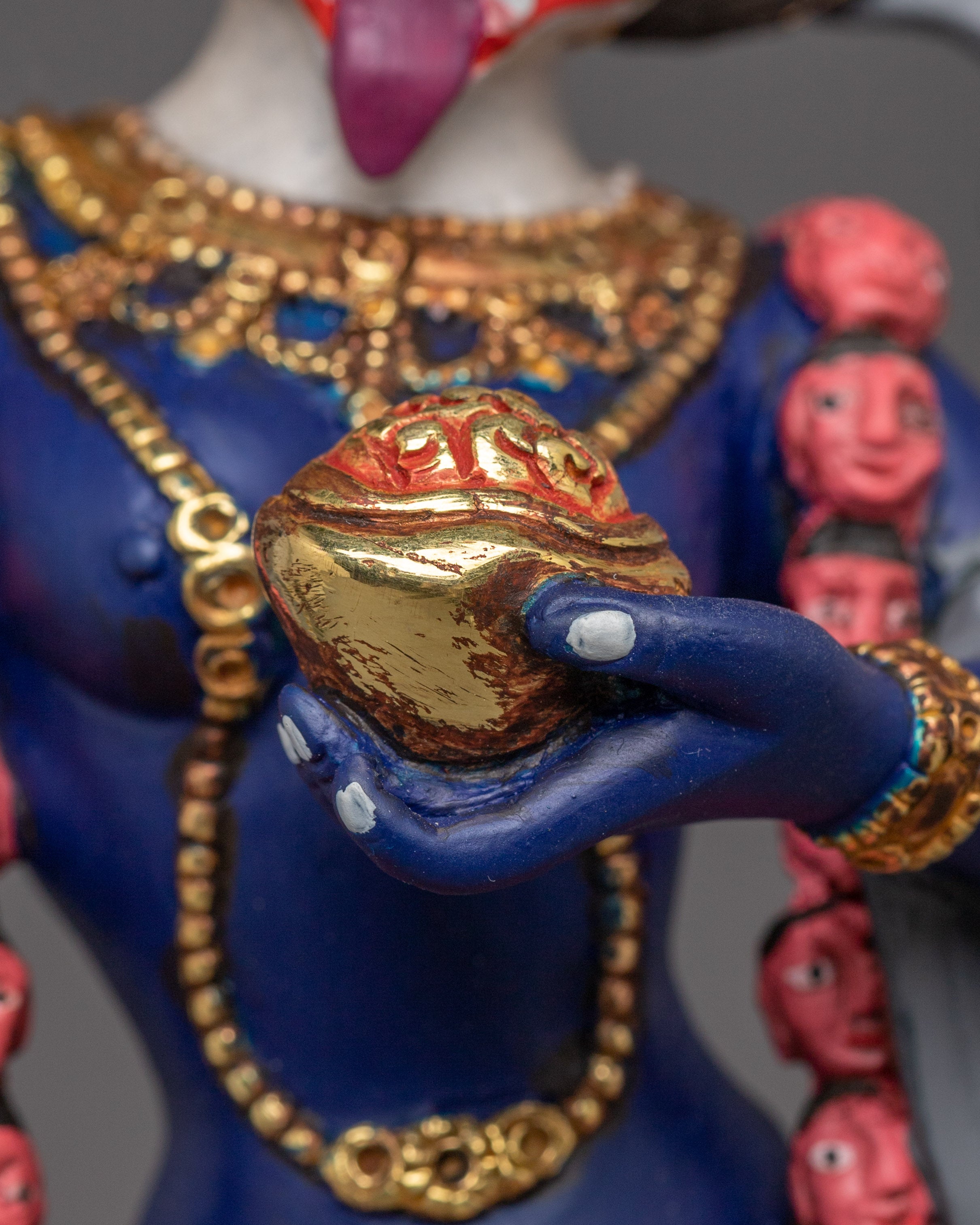 Majestic Simhamukha Statue | Buddhist Fierce Dakini