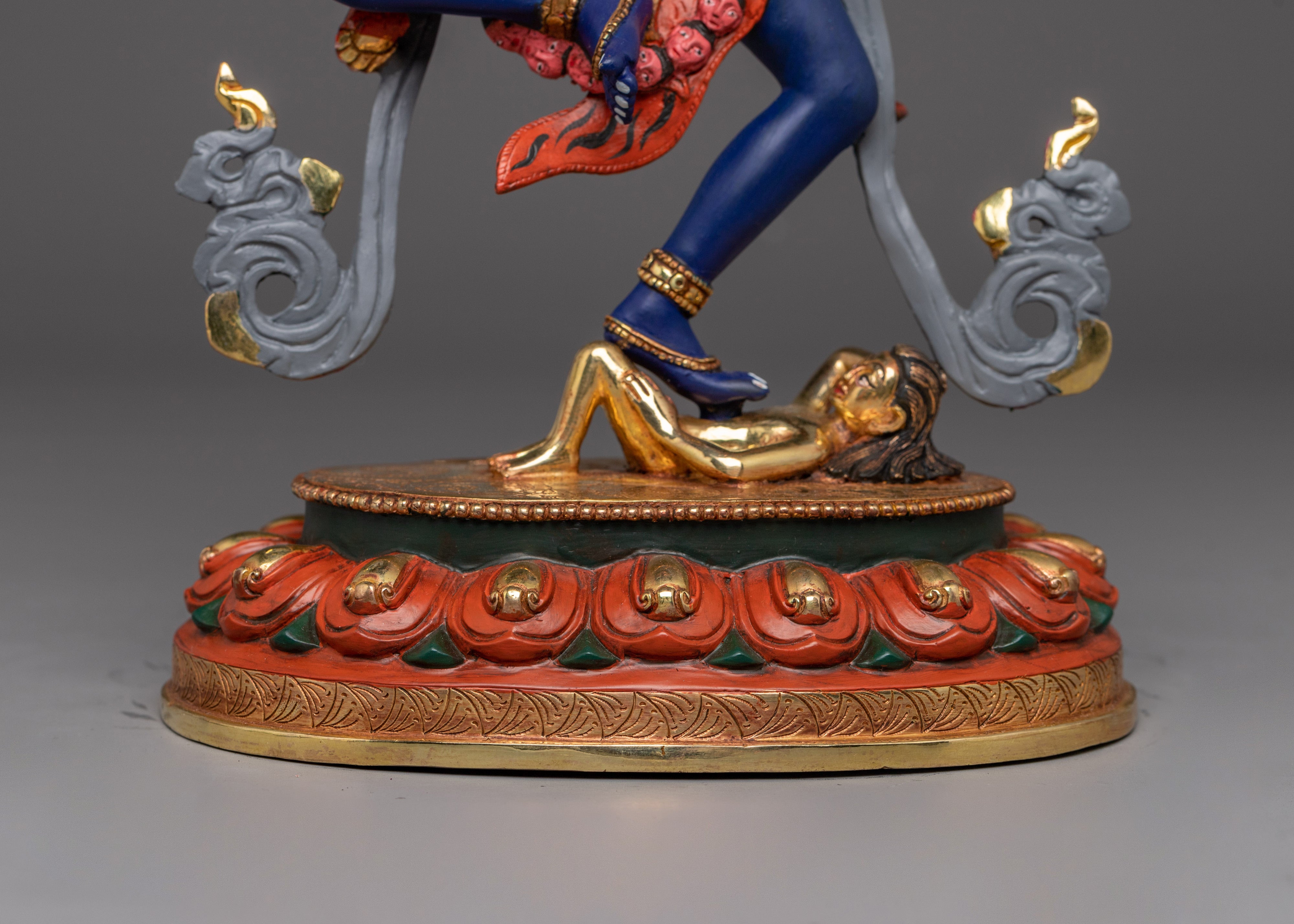 Majestic Simhamukha Statue | Buddhist Fierce Dakini