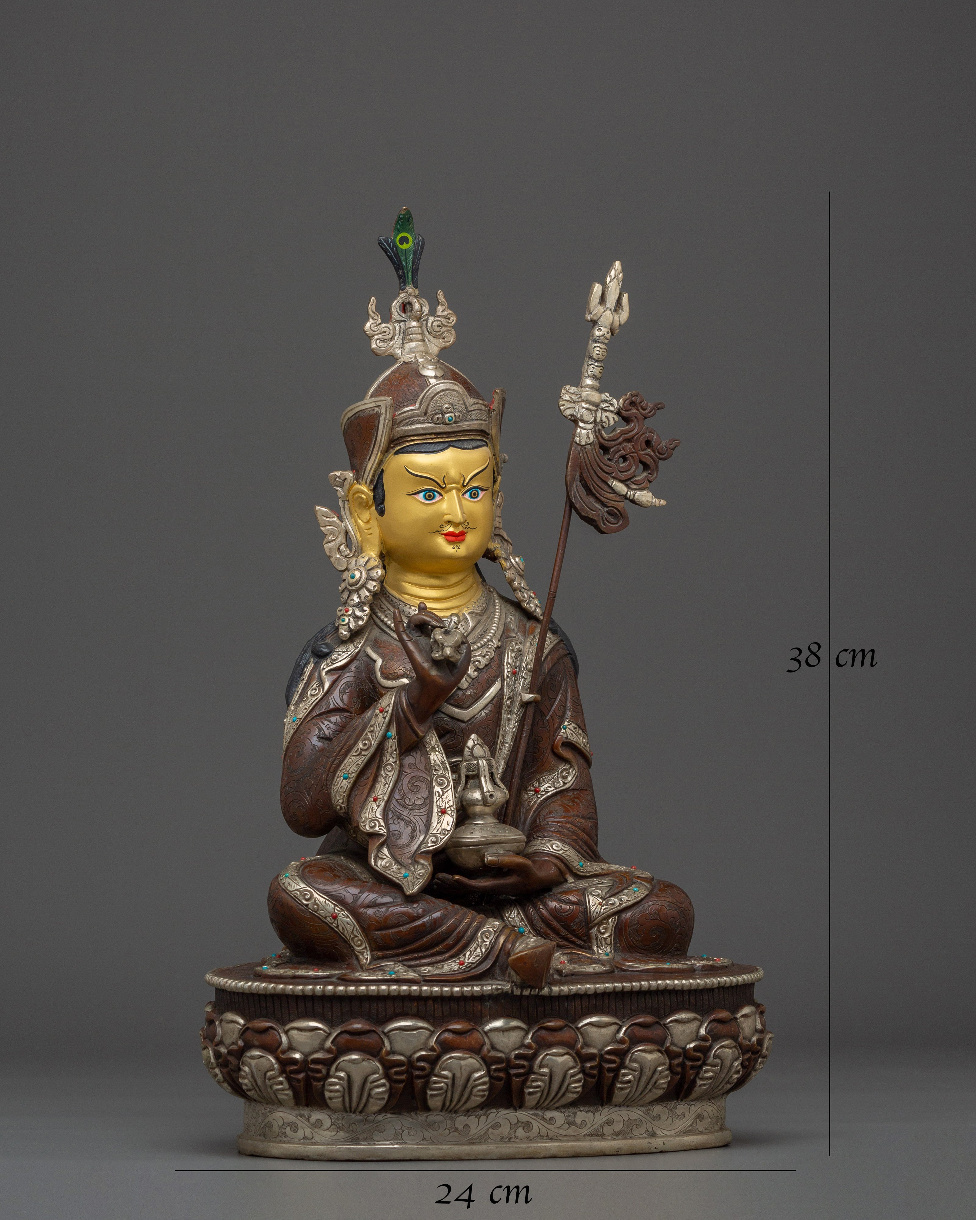 Master Guru Rinpoche Golden Art