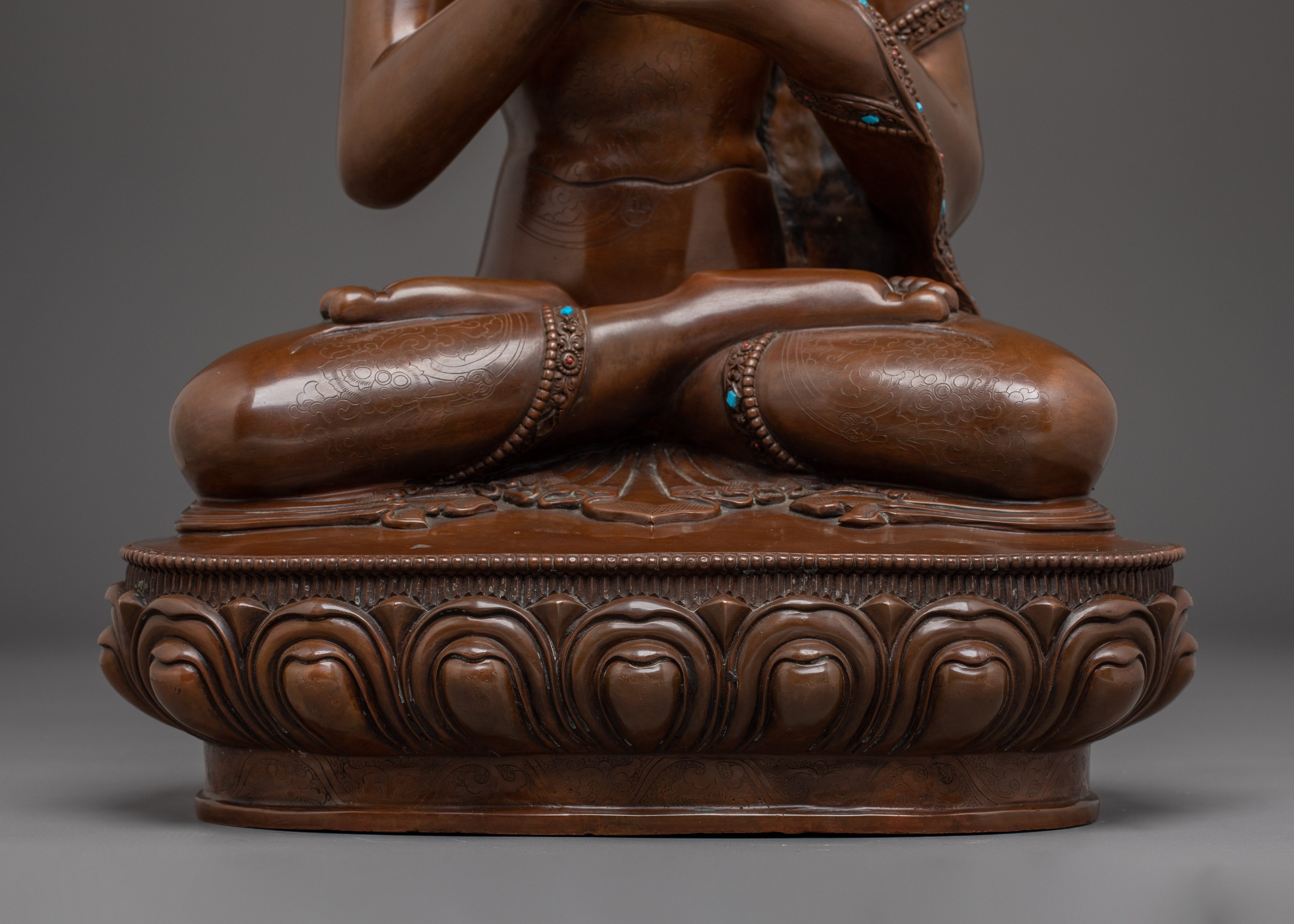 Vairocana on Throne Statue | Cosmic Buddha