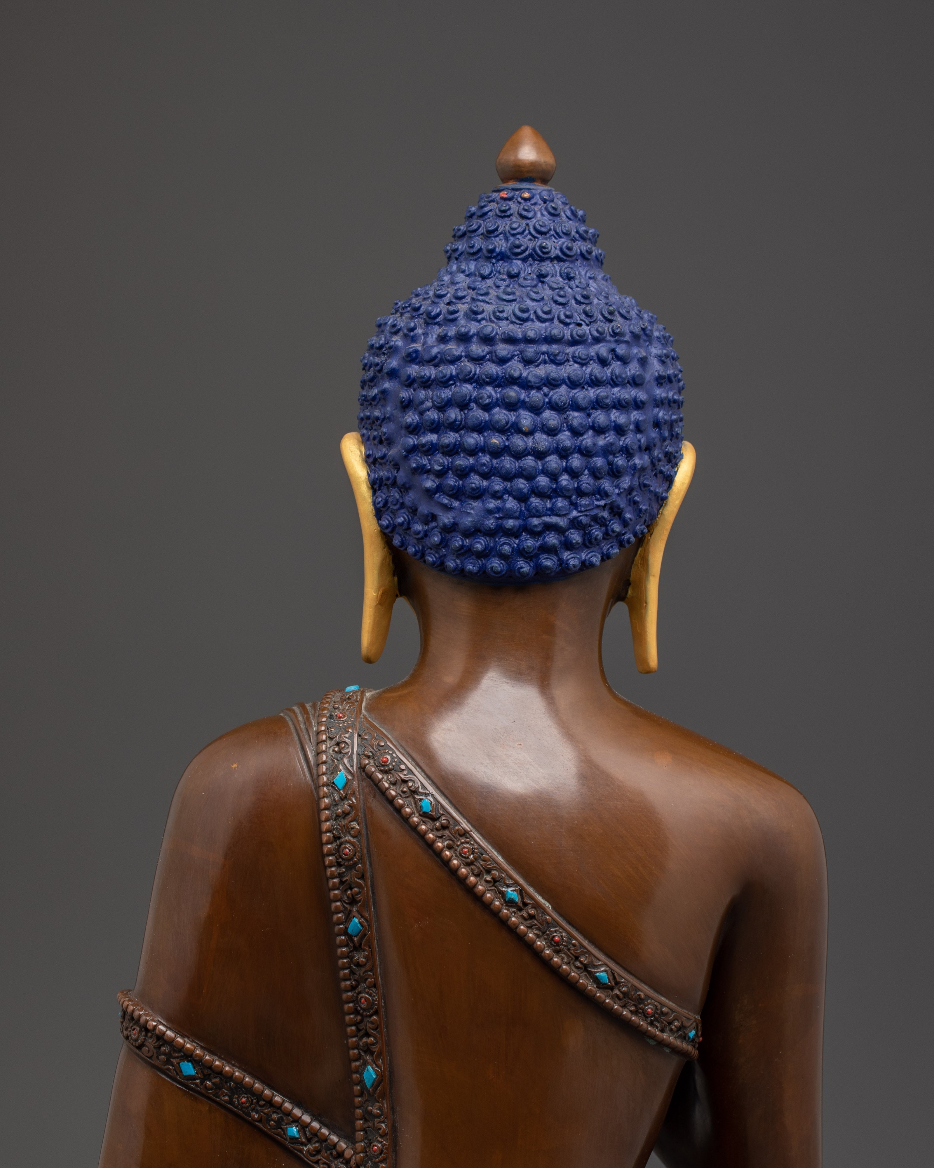 Vairocana on Throne Statue | Cosmic Buddha