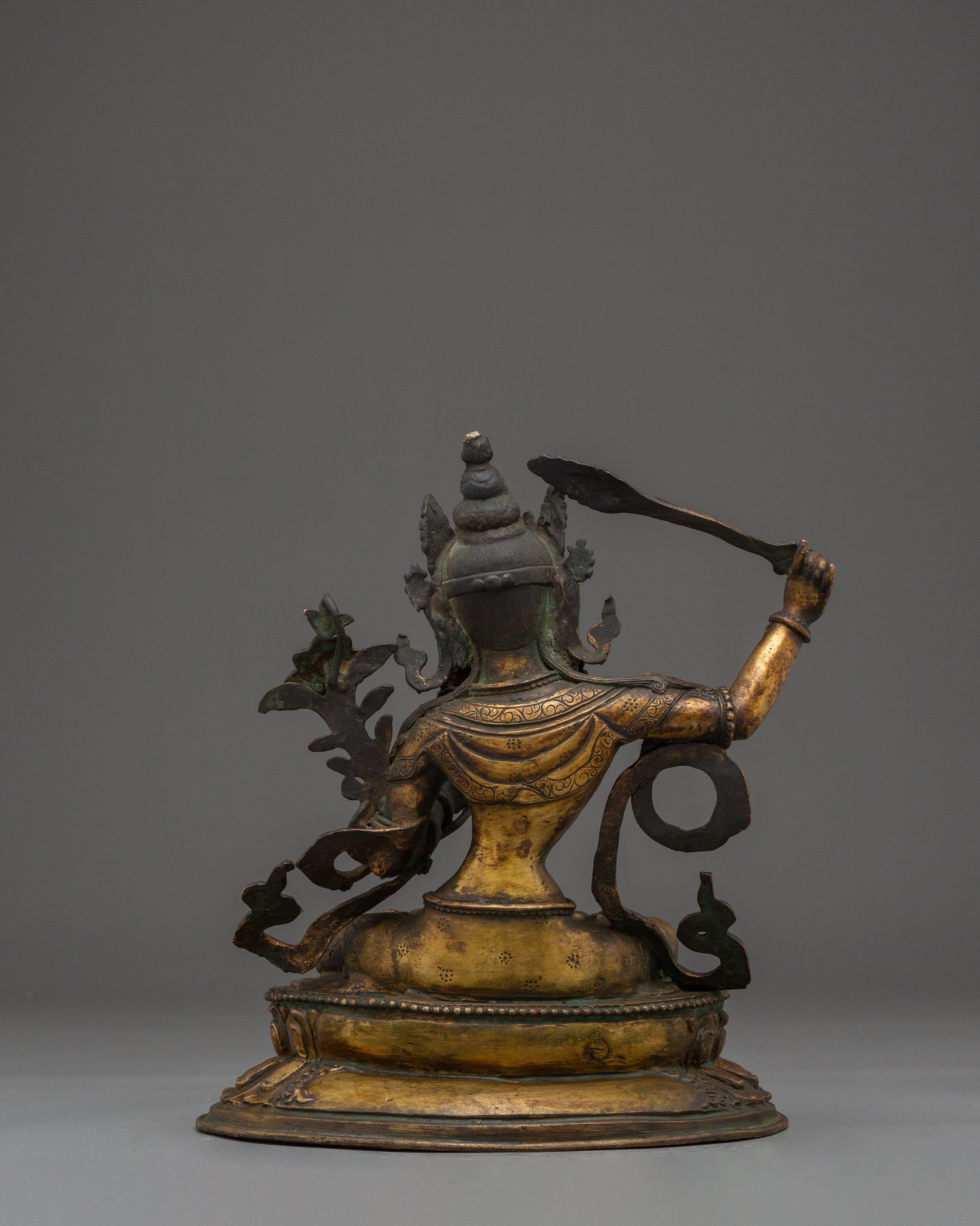 Manjushri Wisdom and Enlightenment Statue | Symbol of Enlightenment