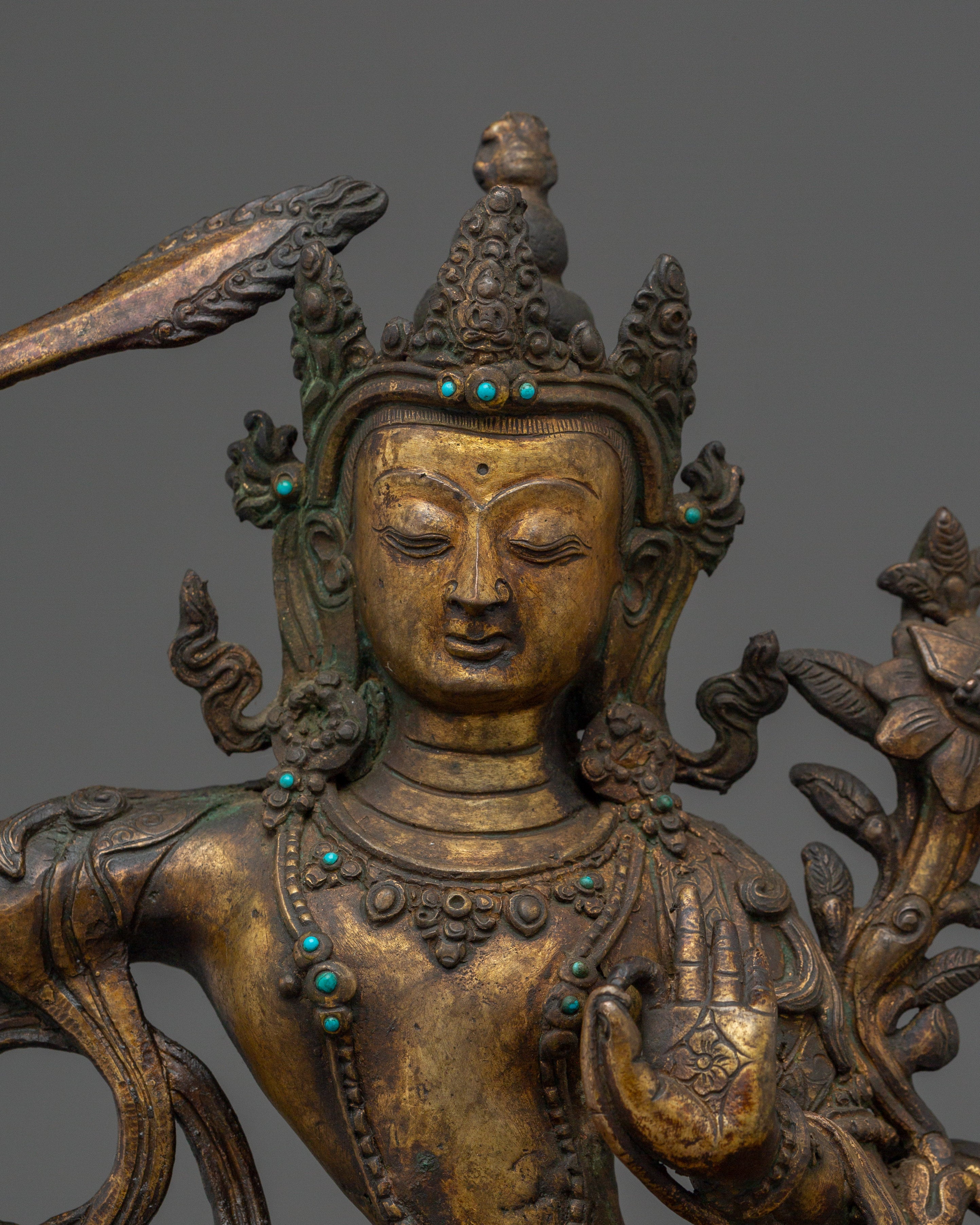 Manjushri Wisdom and Enlightenment Statue | Symbol of Enlightenment