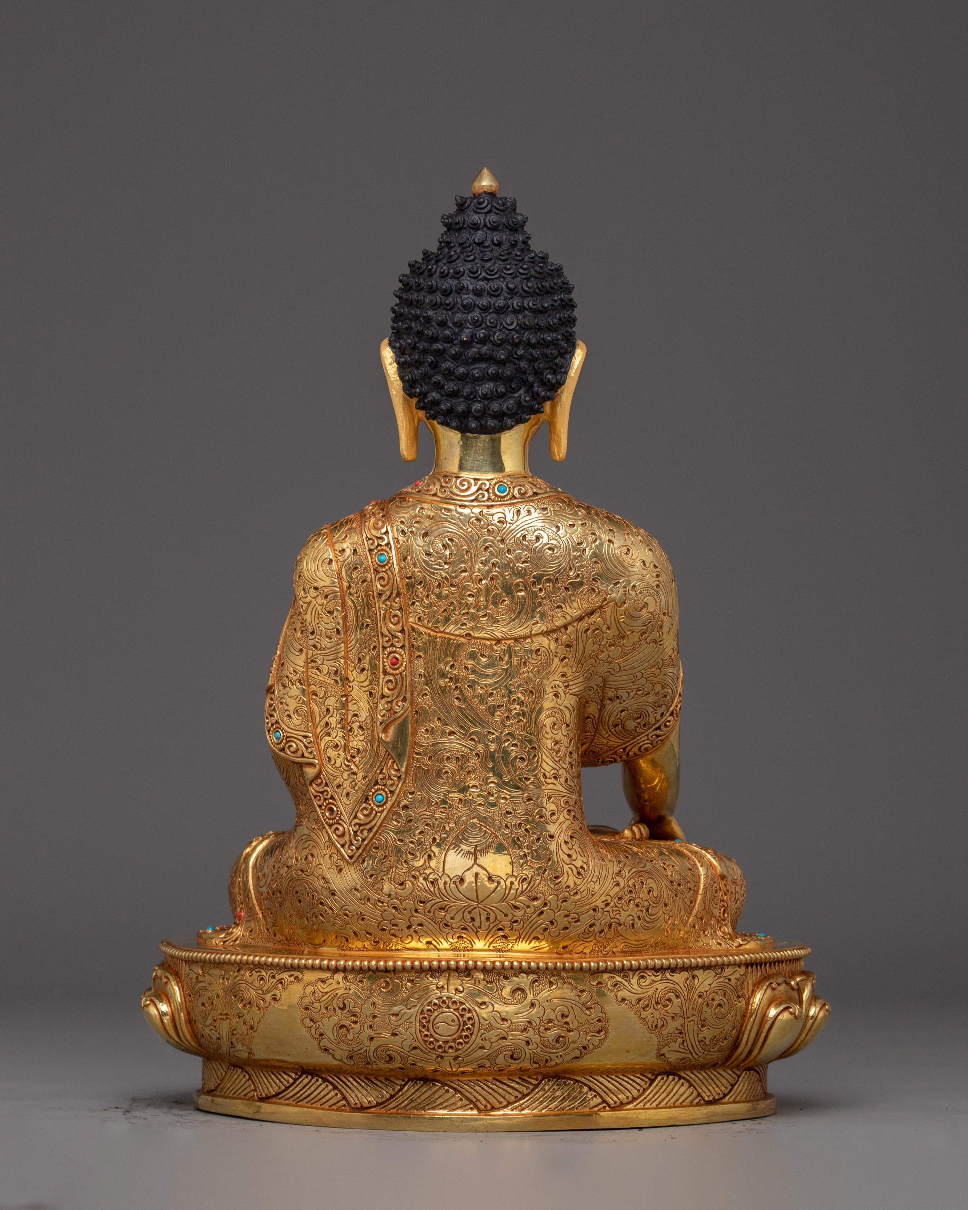 Shakyamuni Buddha, Peaceful Sage Sculpture | Handcrafted Tibetan Symbol