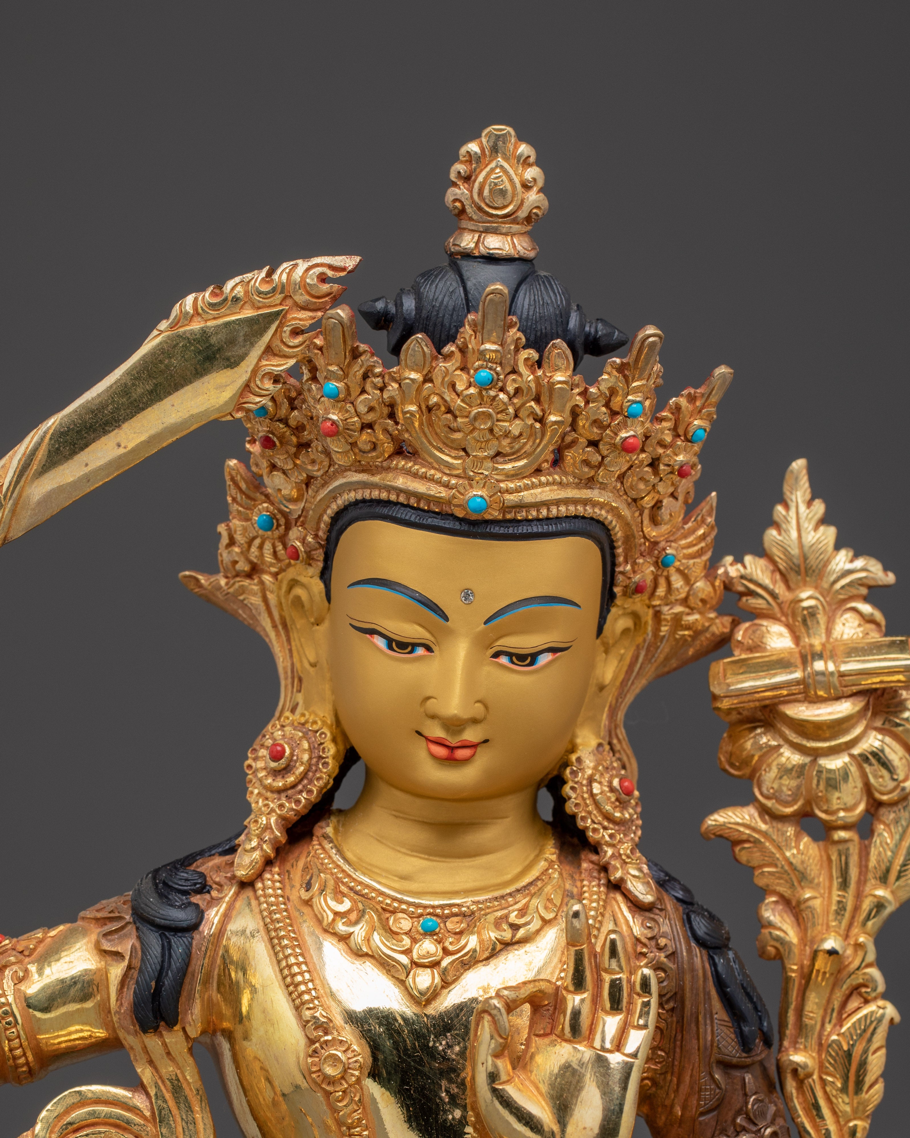Meditation Icon Manjushri | Bodhisattva of Intellectual Light