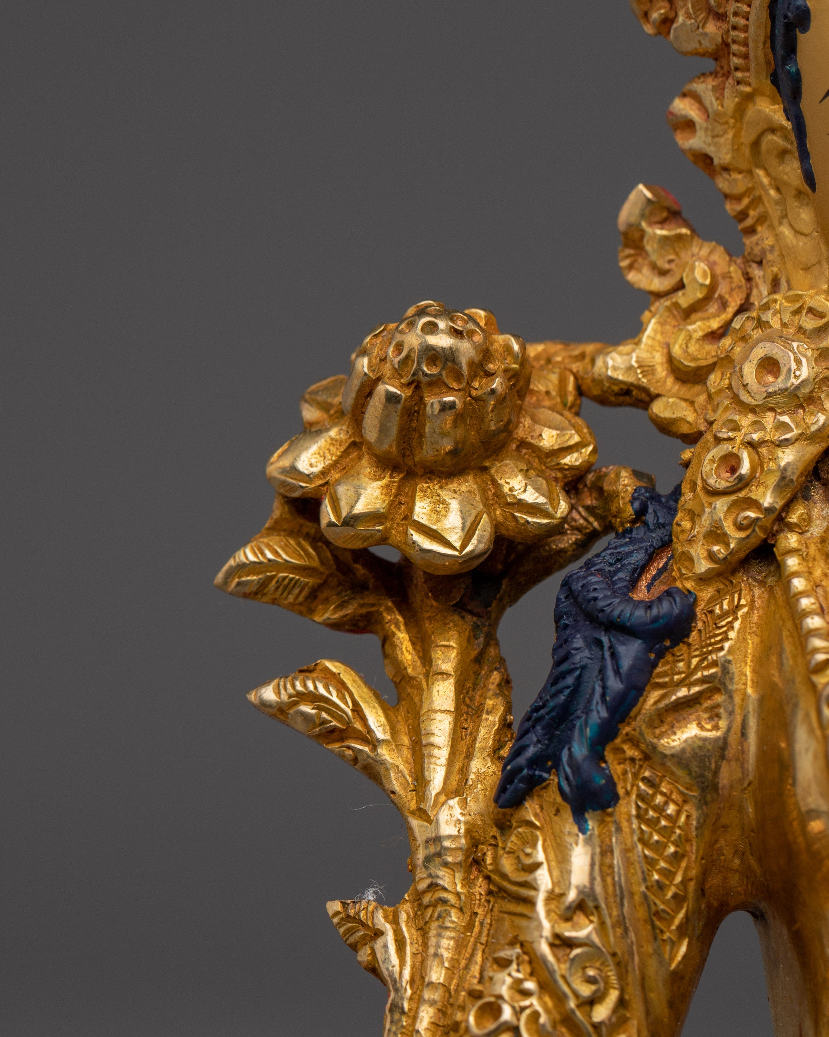 Divine Bodhisattva Green Tara Golden Art for Meditation and Decor