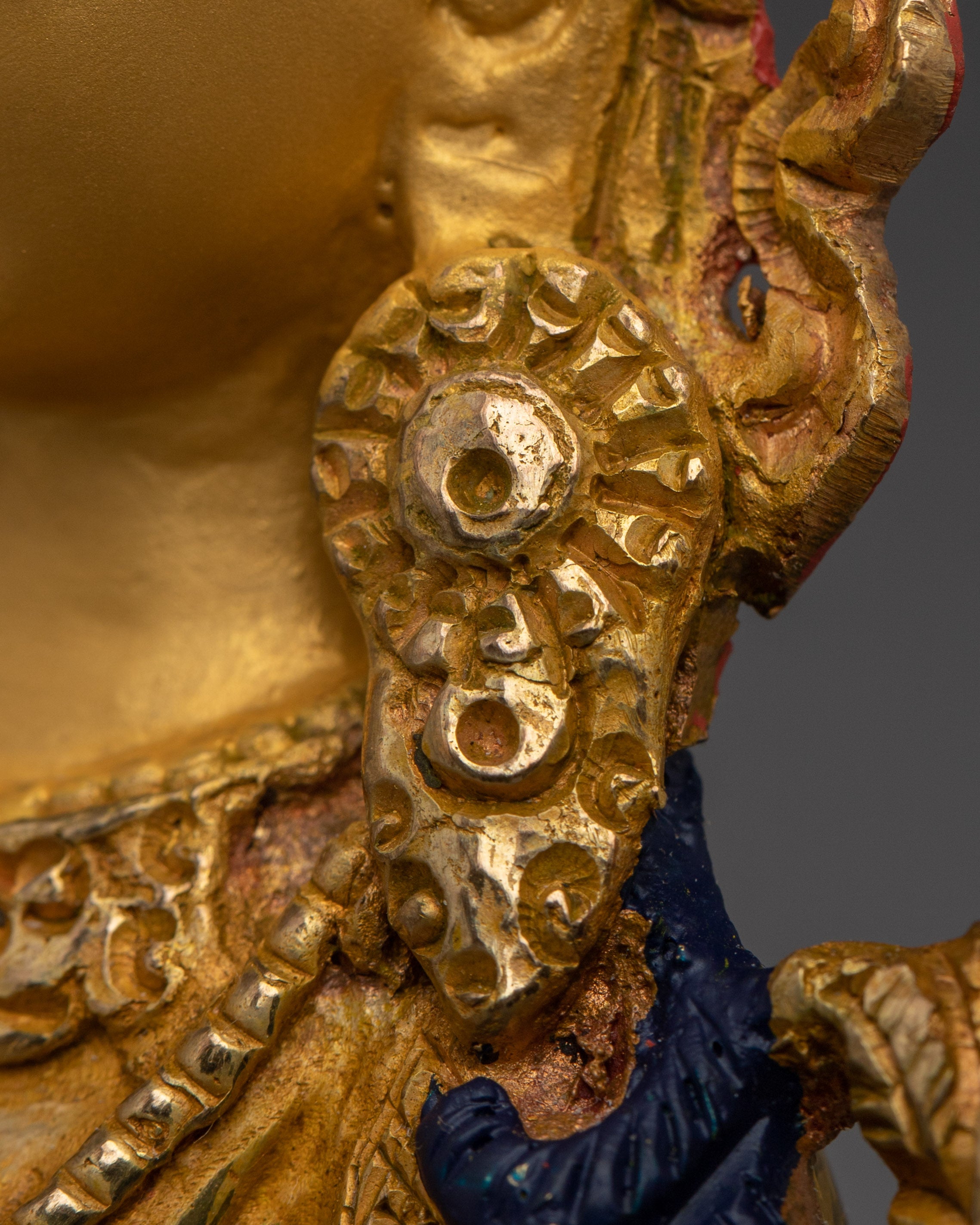 Divine Bodhisattva Green Tara Golden Art for Meditation and Decor