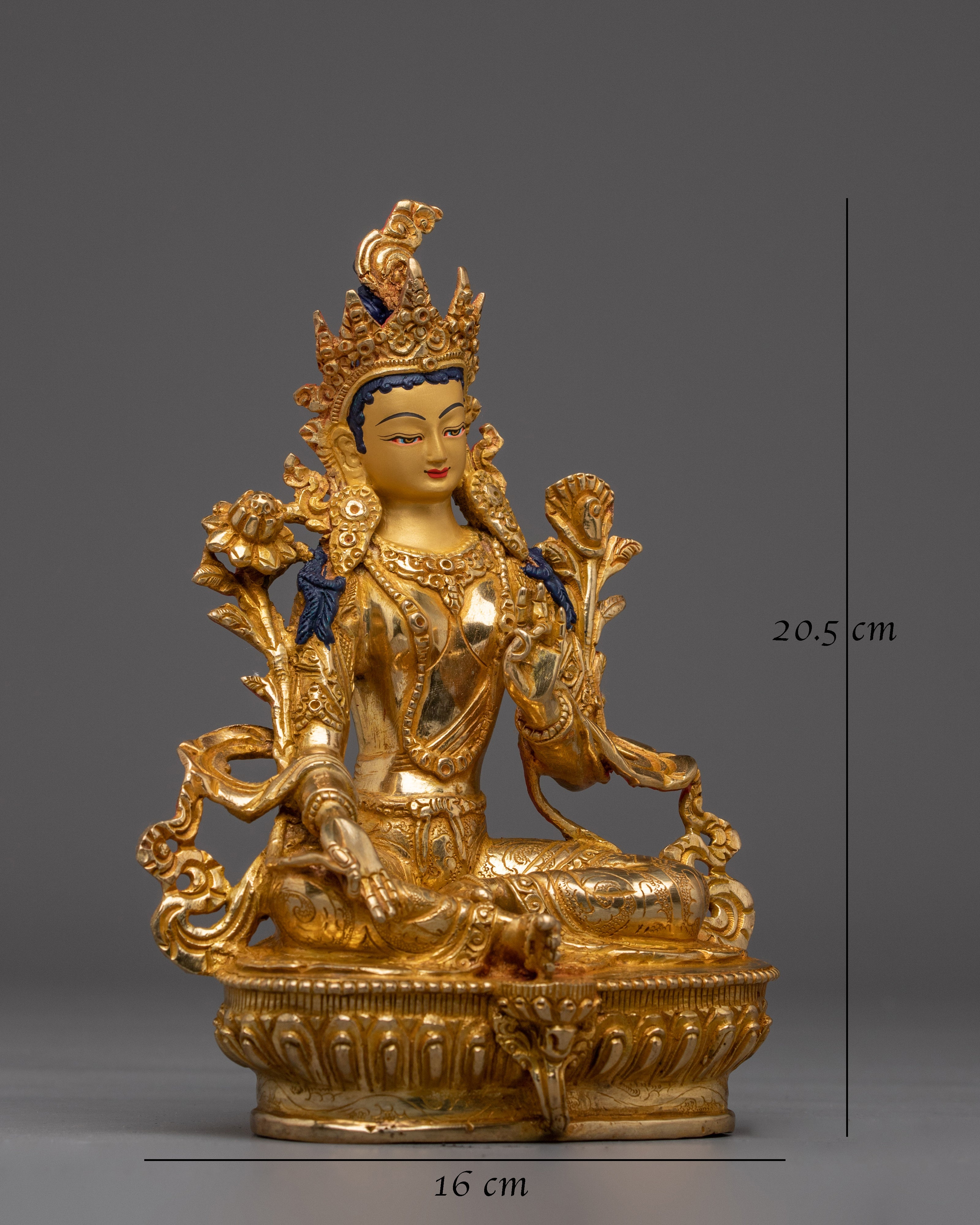 Bodhisattva Green Tara Golden Art