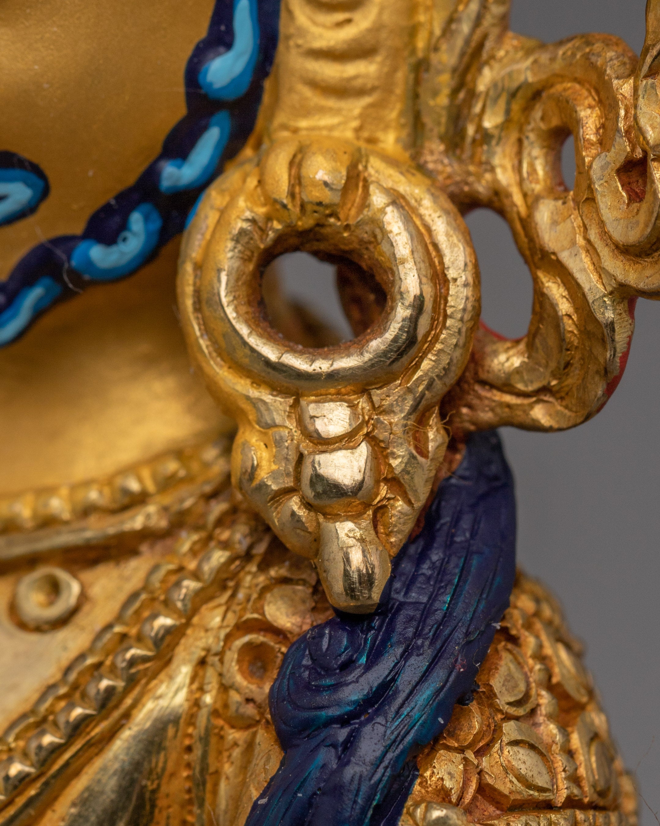 Golden Dzambhala Art, Tibetan Wealth God | Sacred Prosperity Art