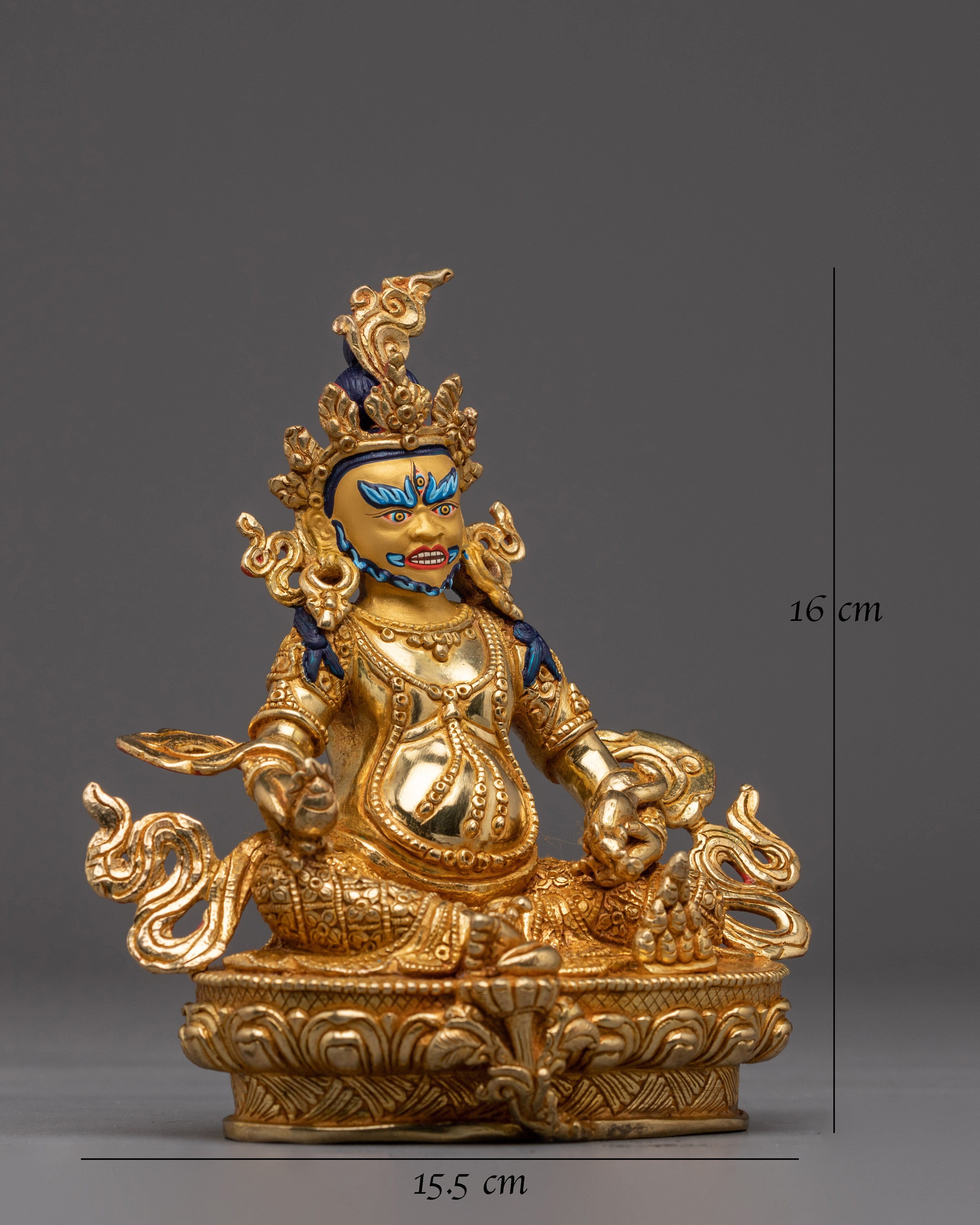 Golden Dzambhala Art, Tibetan Wealth God