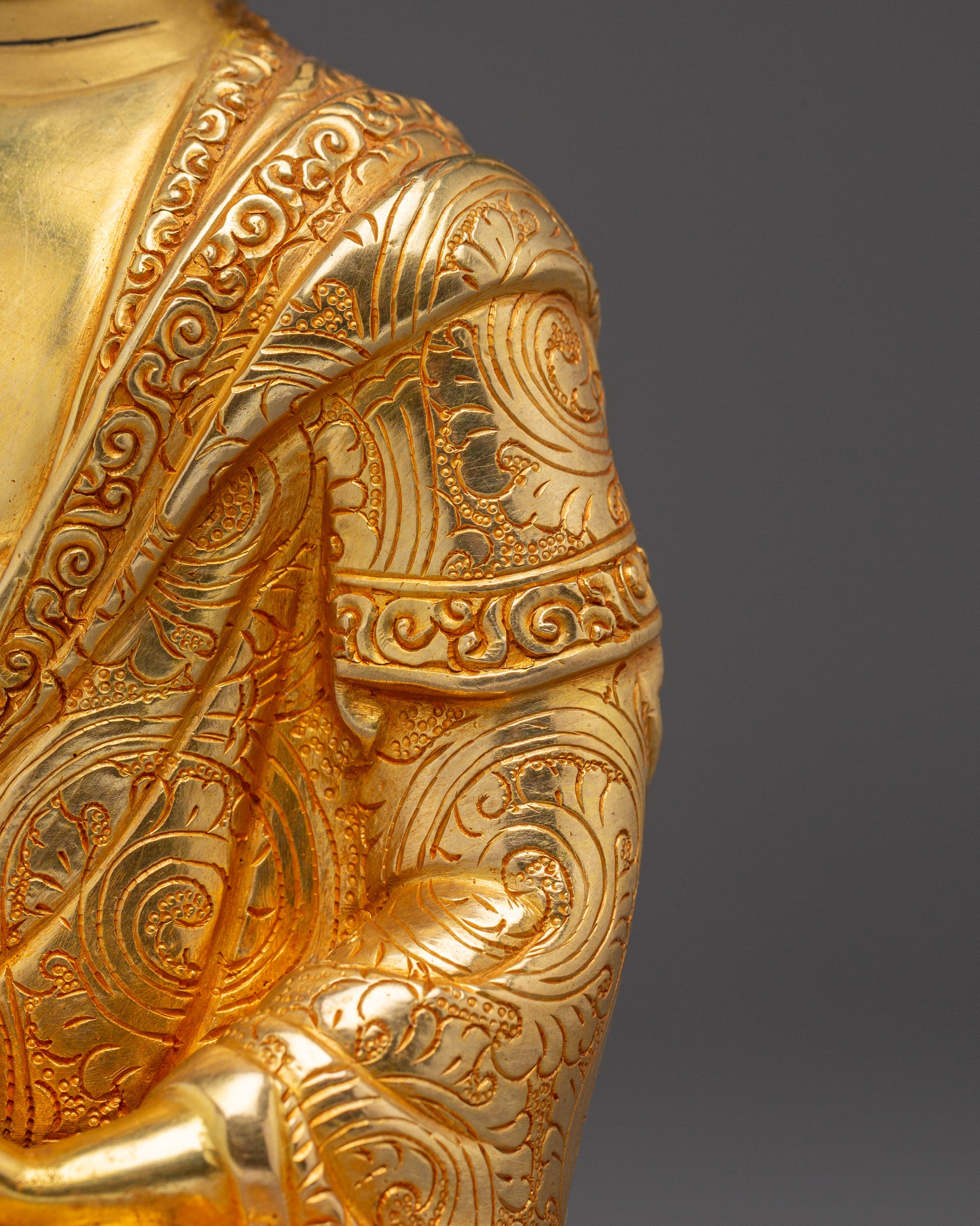 Dharma Teacher Shakyamuni Buddha with Halo | Gautama Buddha Statue