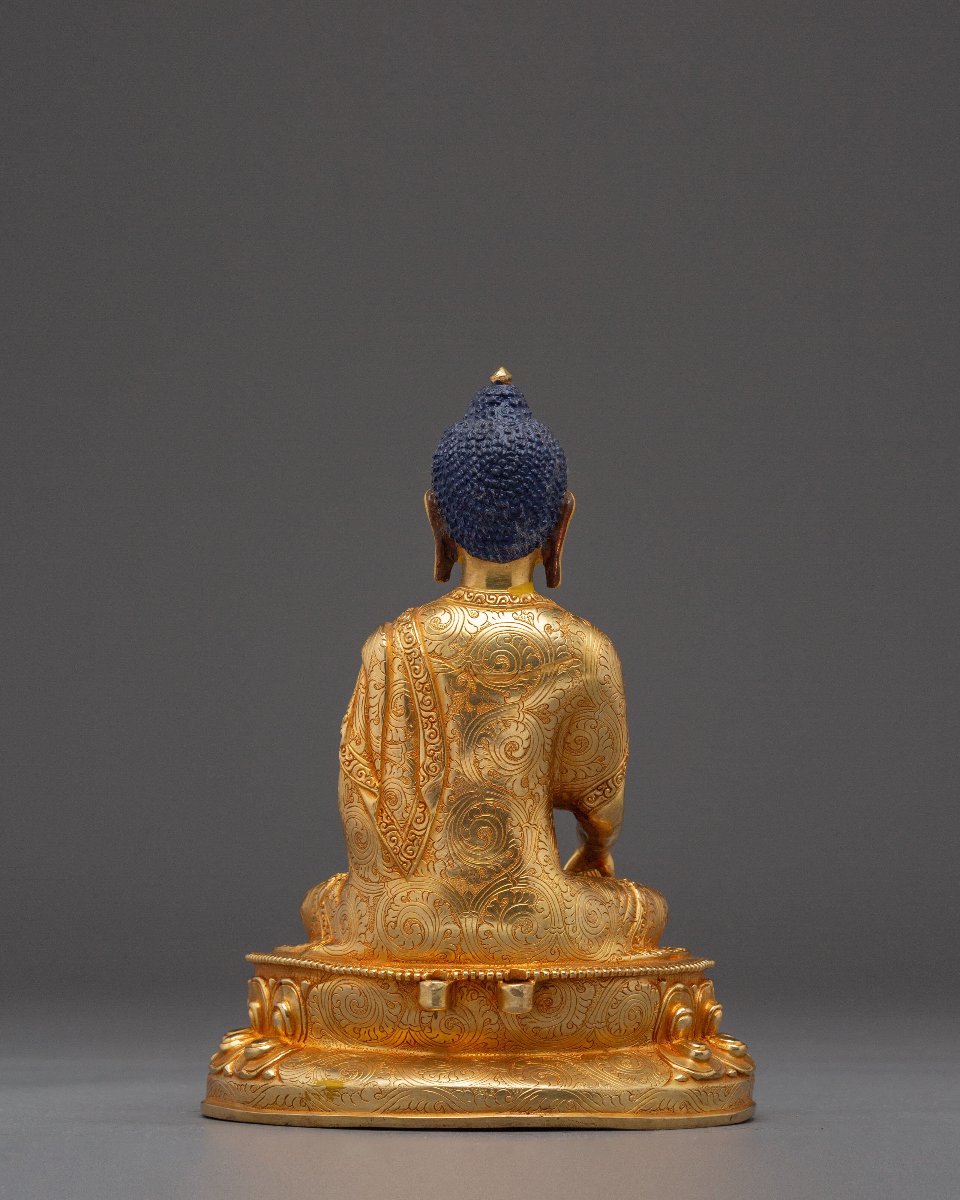 Dharma Teacher Shakyamuni Buddha with Halo | Gautama Buddha Statue