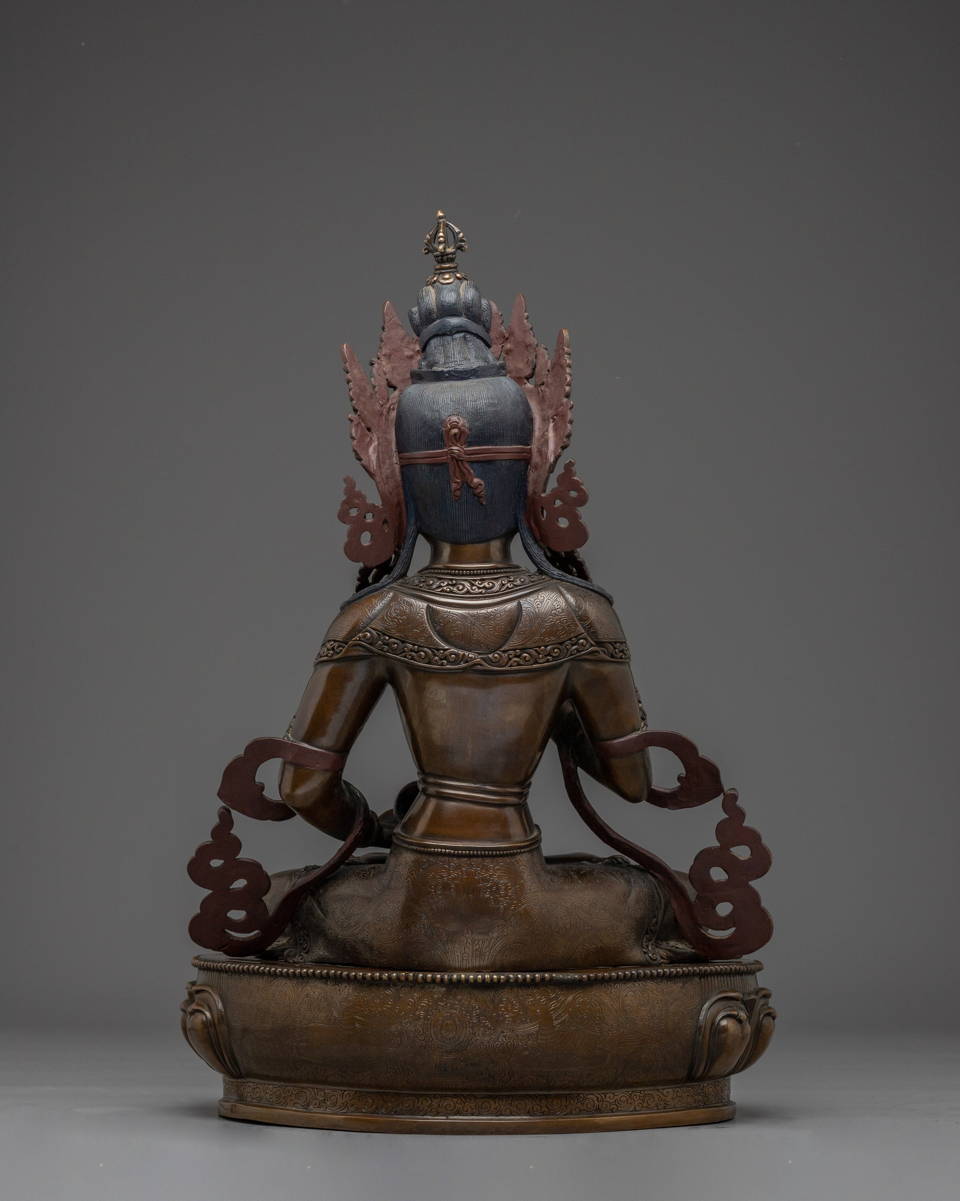 Symbol of Varjasattva Oxidized Copper | Purification Deity