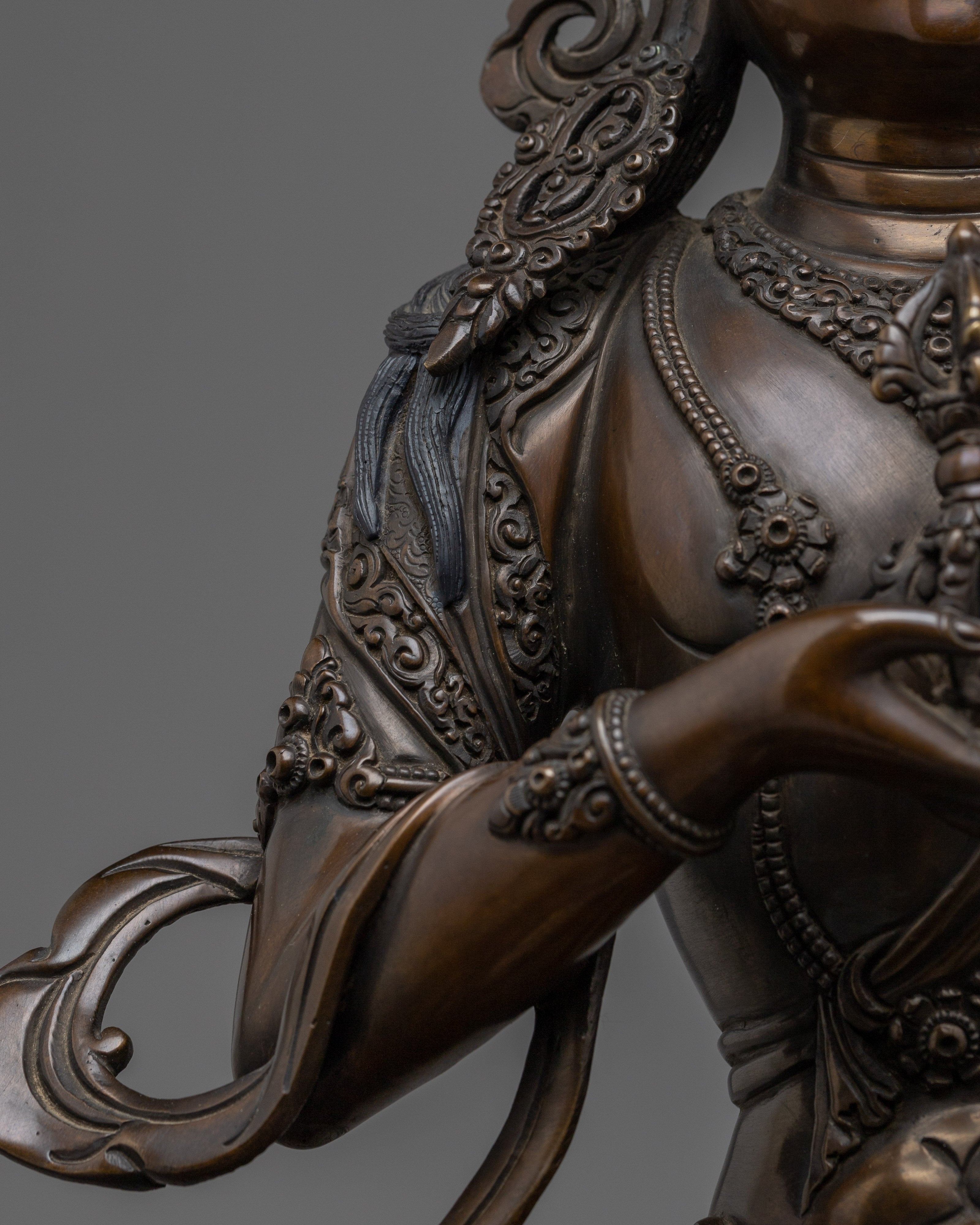 Symbol of Varjasattva Oxidized Copper | Purification Deity