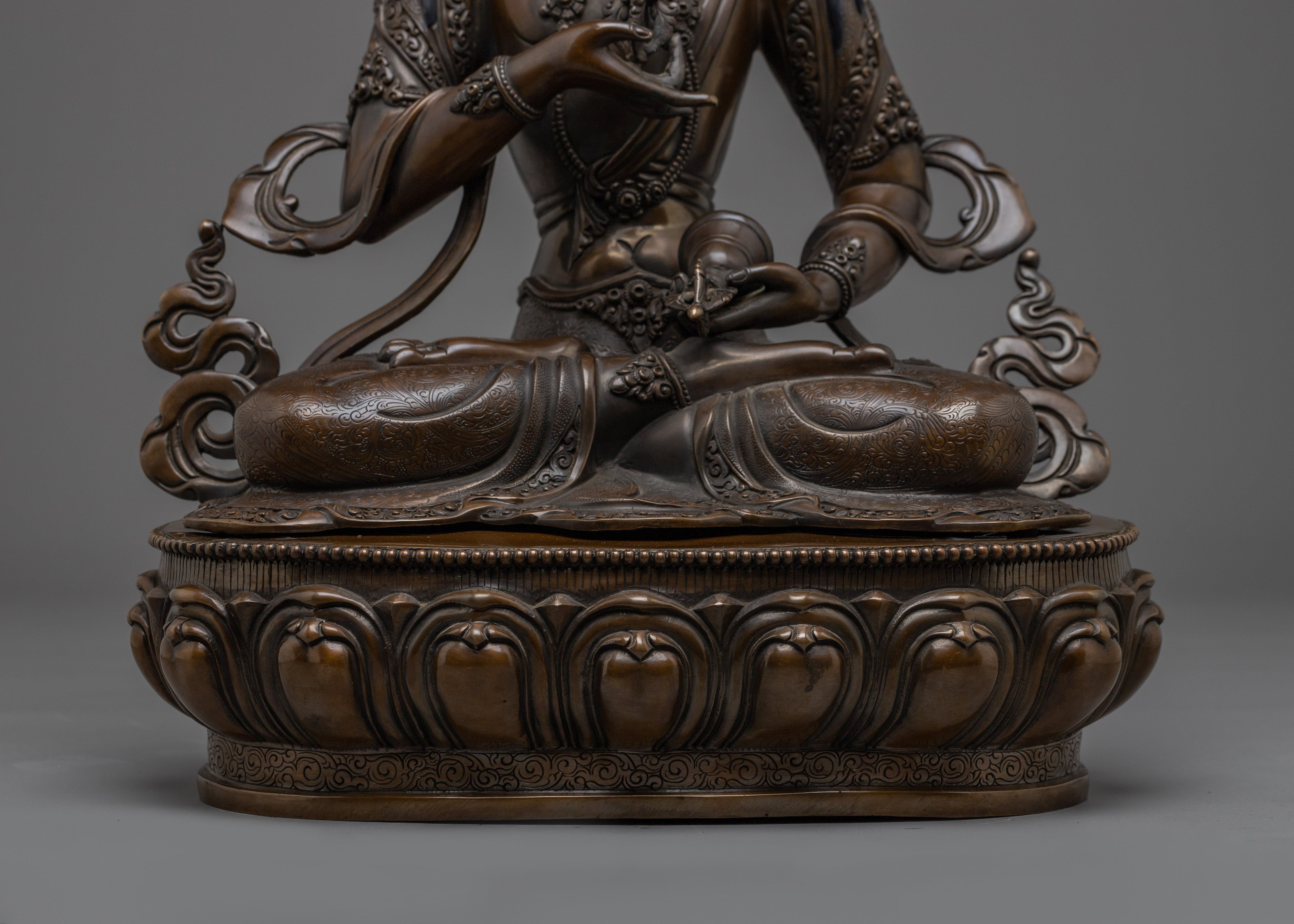 Symbol of Varjasattva Oxidized Copper | Purification Deity