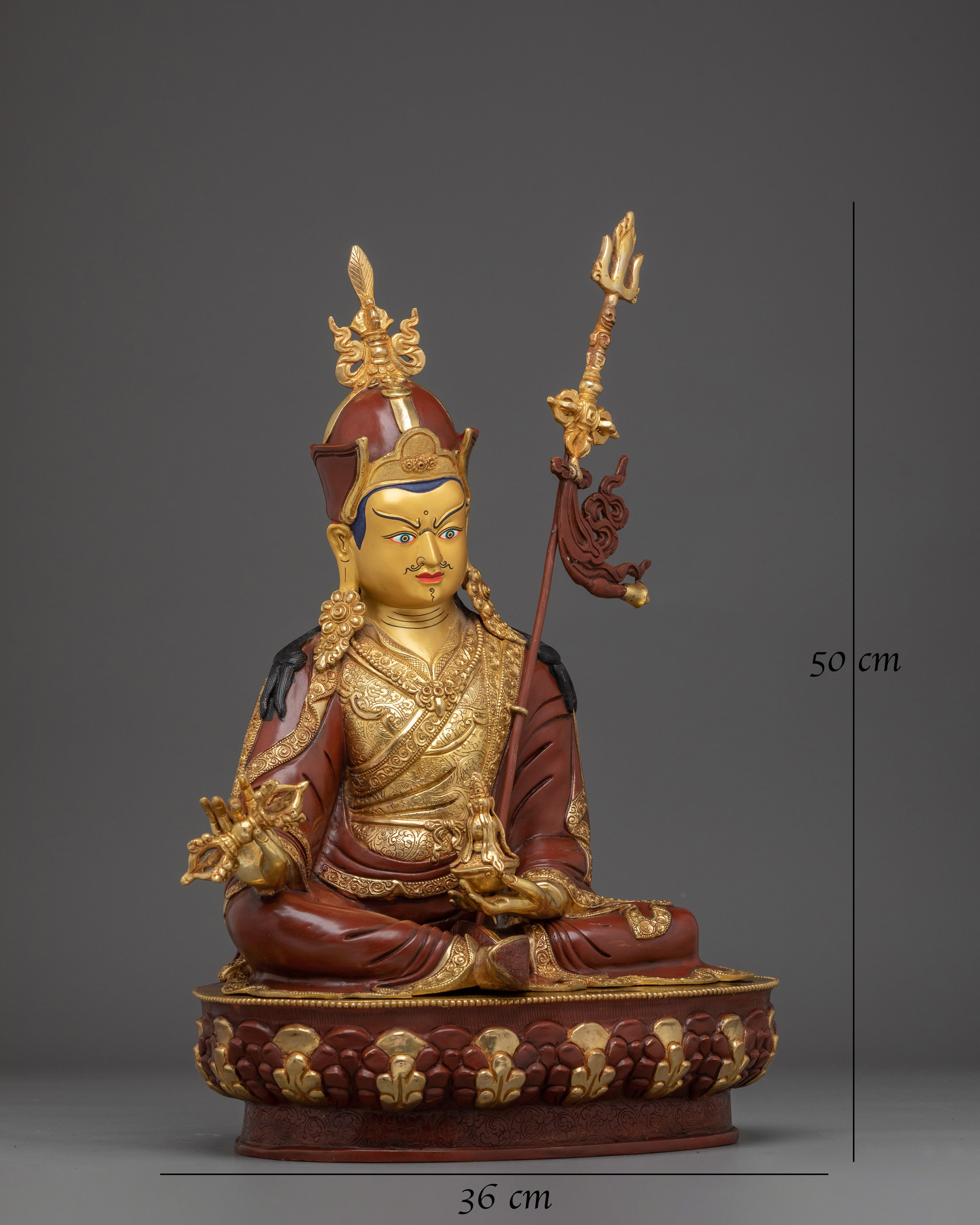 Meditation Art of Golden Guru Rinpoche