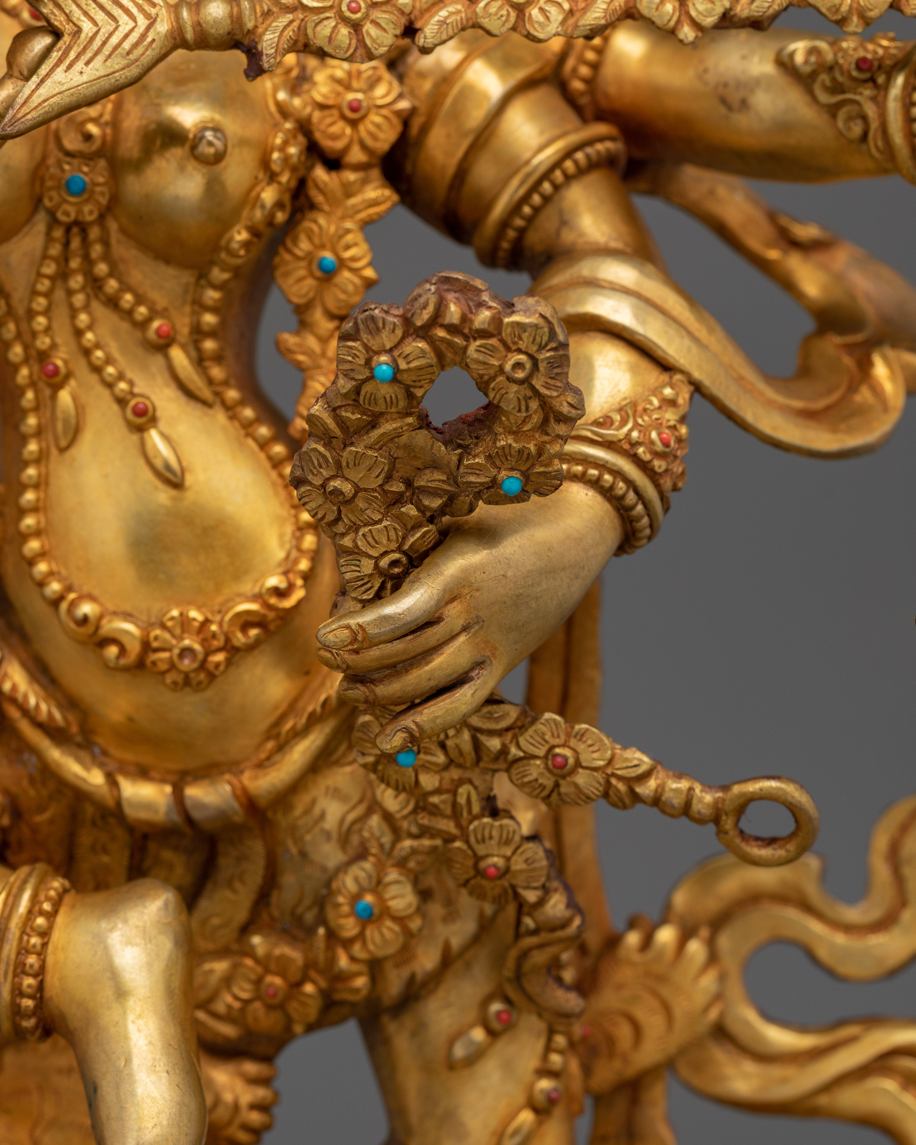 Vajrayana Kurukulla Statue | Handcrafted Himalayan Icon for Attraction and Healing