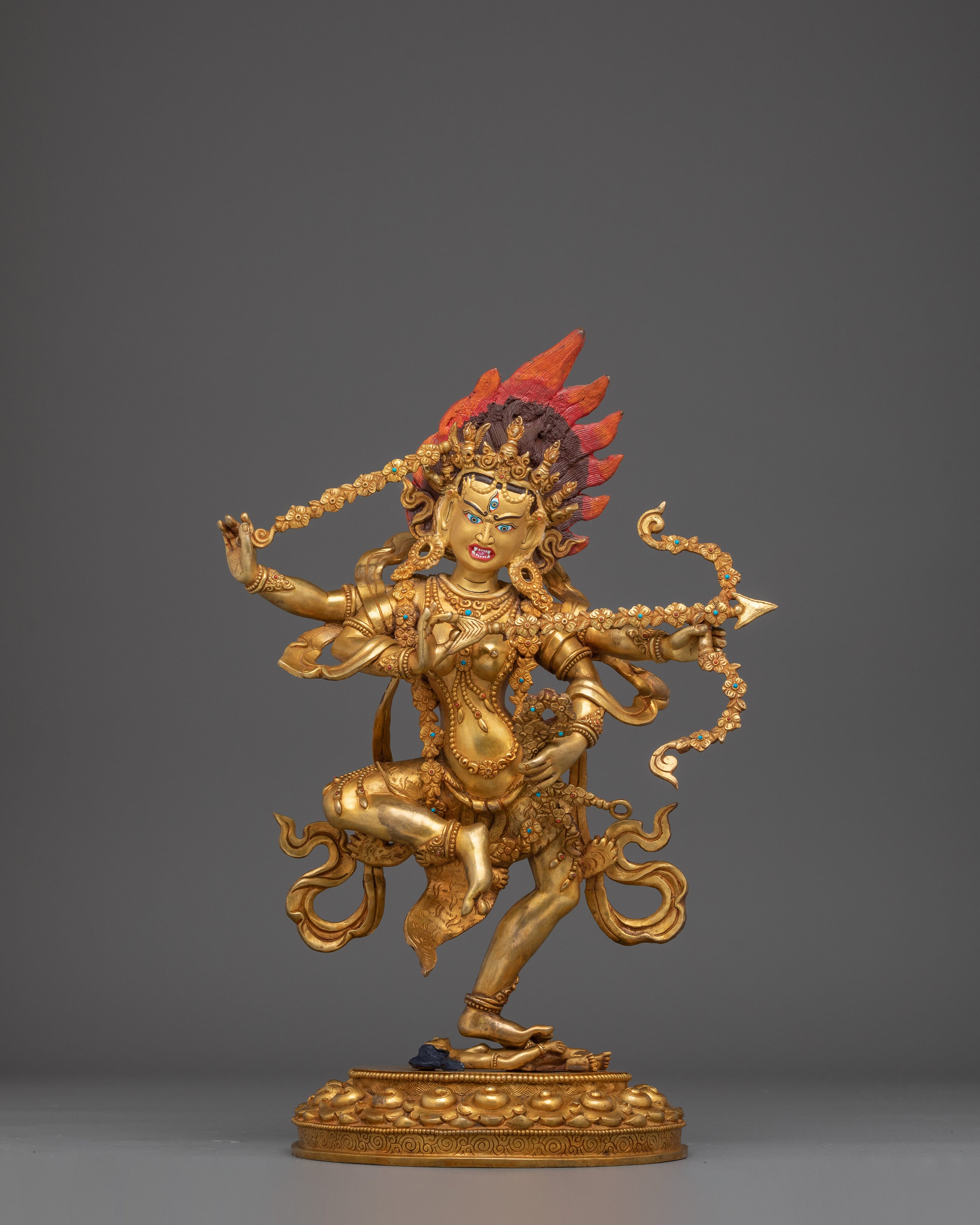 Vajrayana Kurukulla Statue | Handcrafted Himalayan Icon for Attraction and Healing