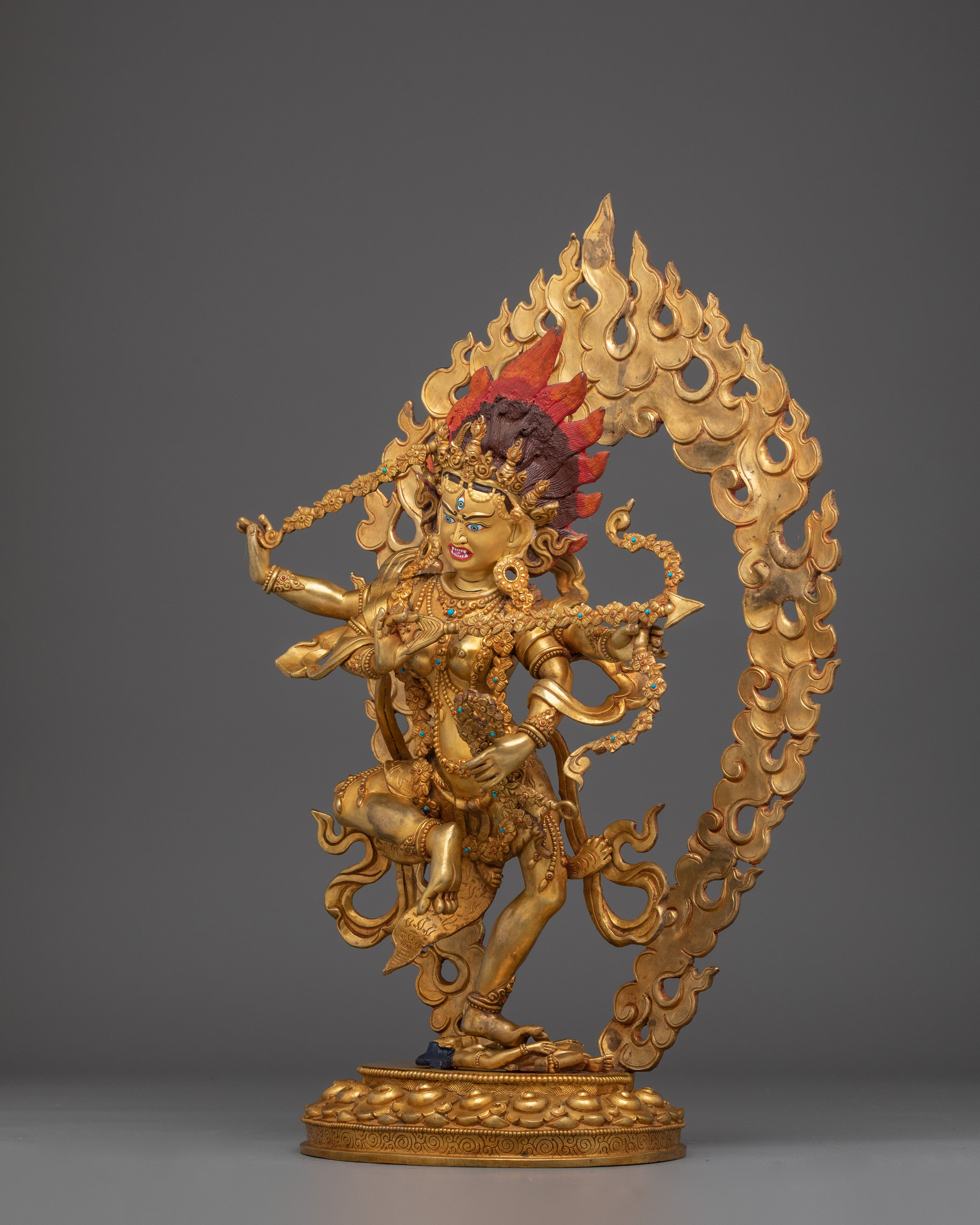 Vajrayana Kurukulla Statue | Handcrafted Himalayan Icon for Attraction and Healing