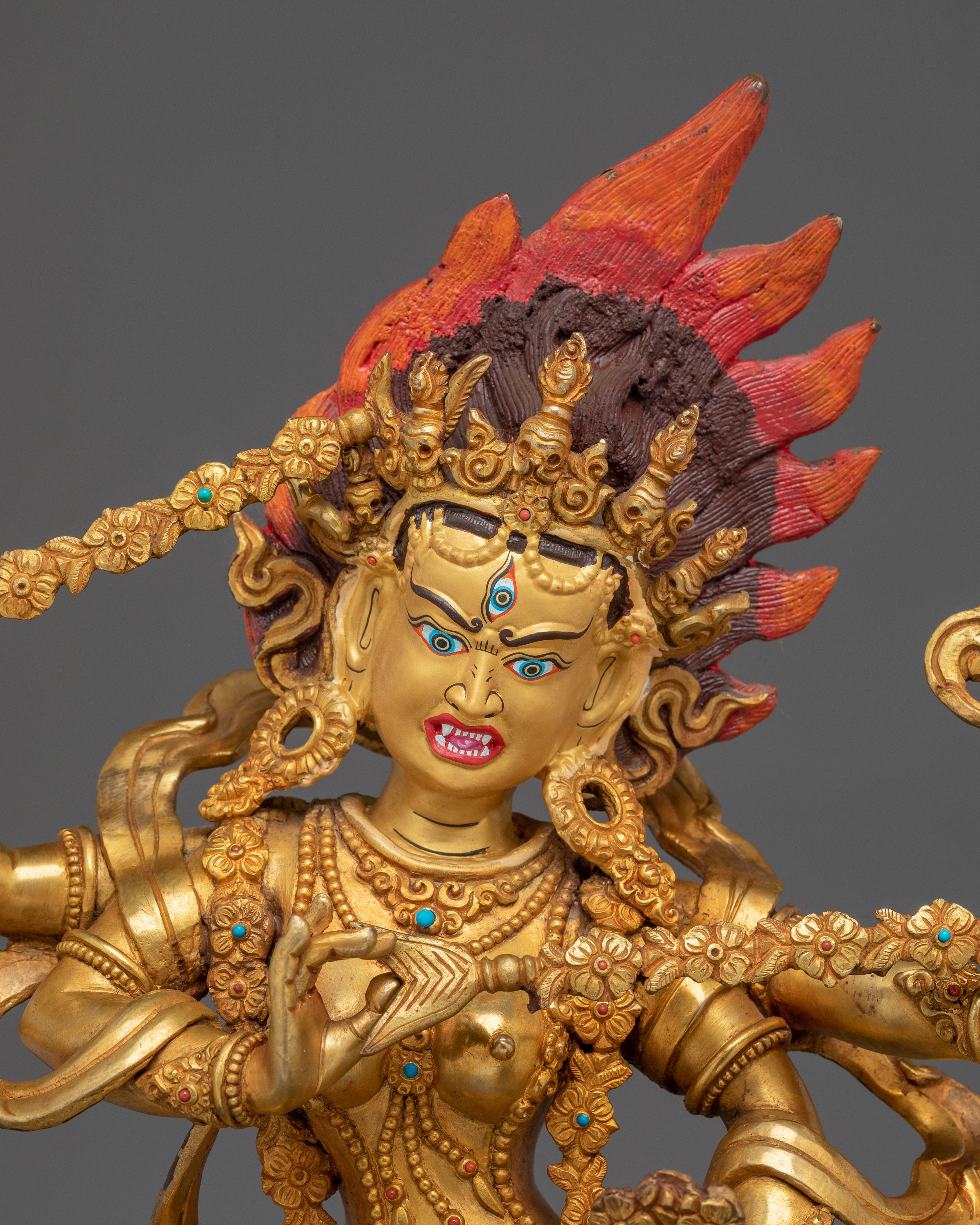 Vajrayana Kurukulla Statue | Handcrafted Himalayan Icon for Attraction and Healing