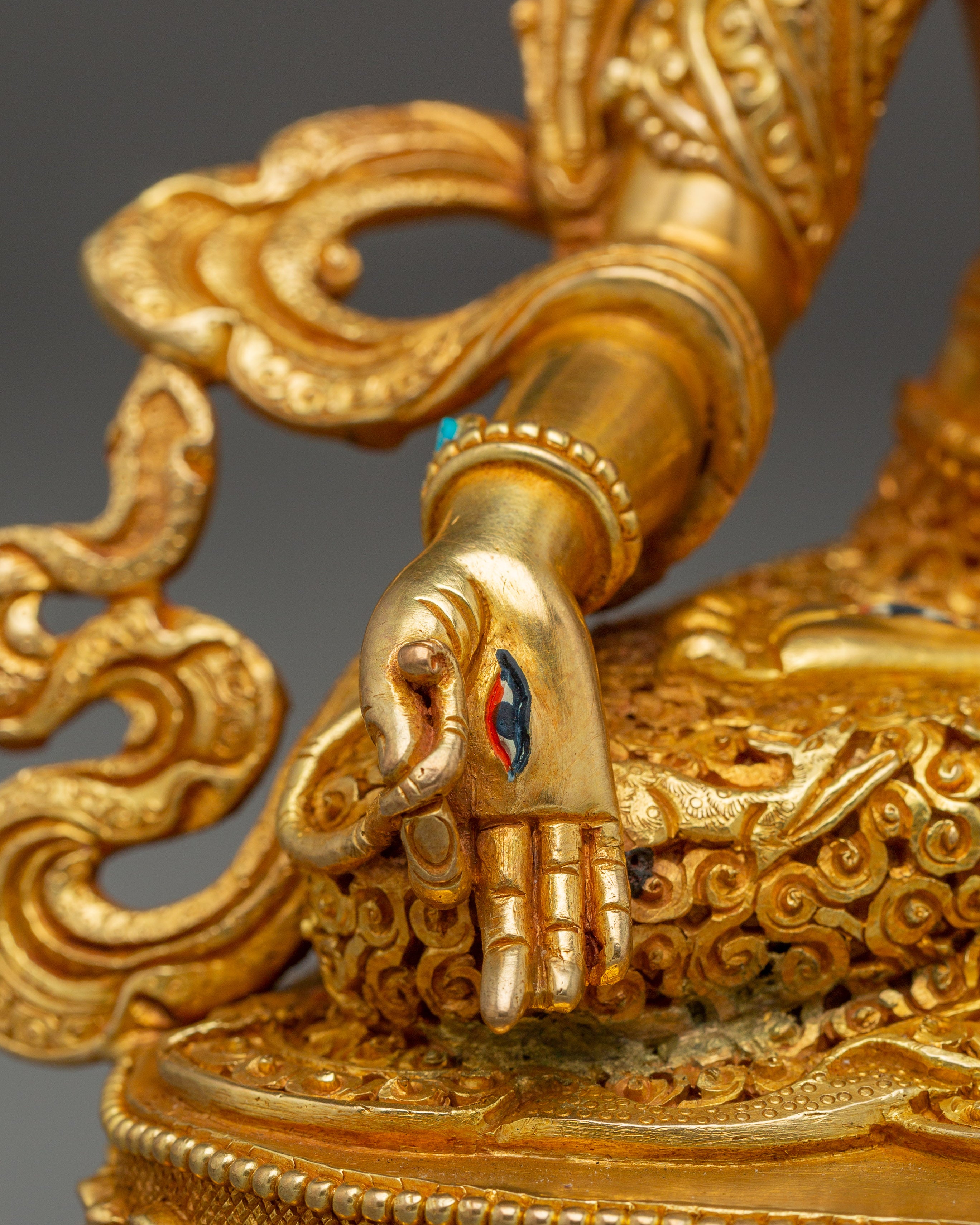 Golden Sita Tara "White Tara" Handmade Statue | Healing Goddess