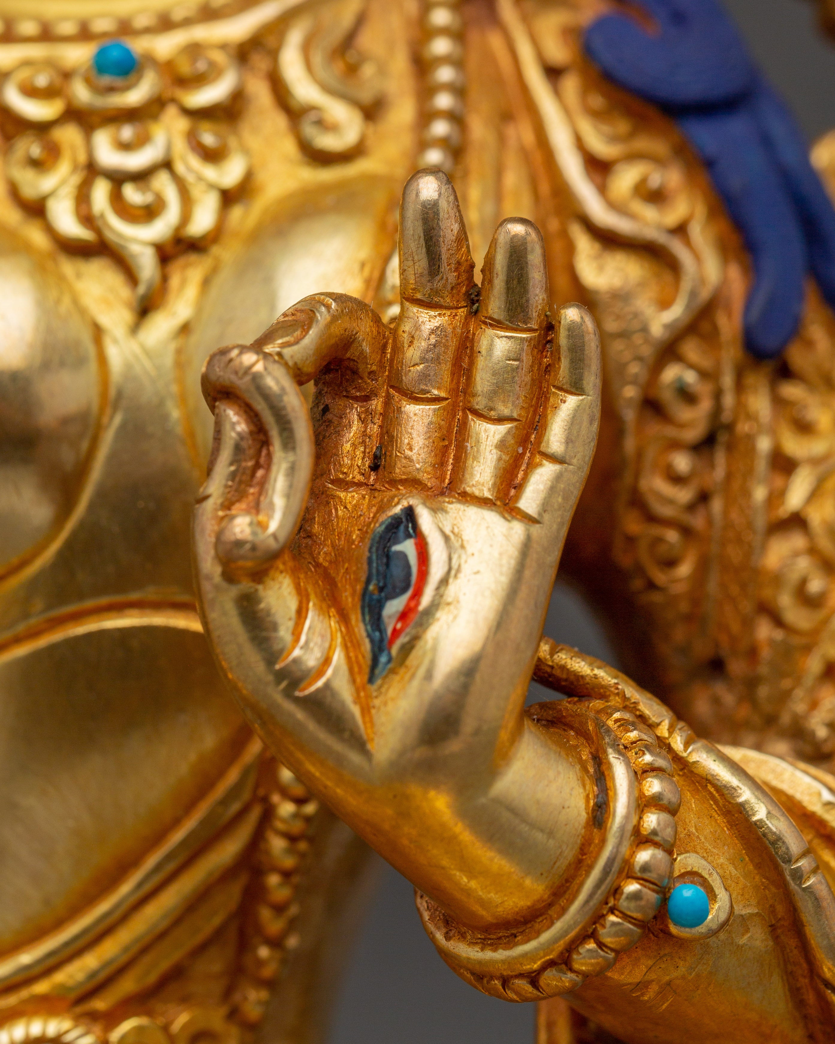 Golden Sita Tara "White Tara" Handmade Statue | Healing Goddess