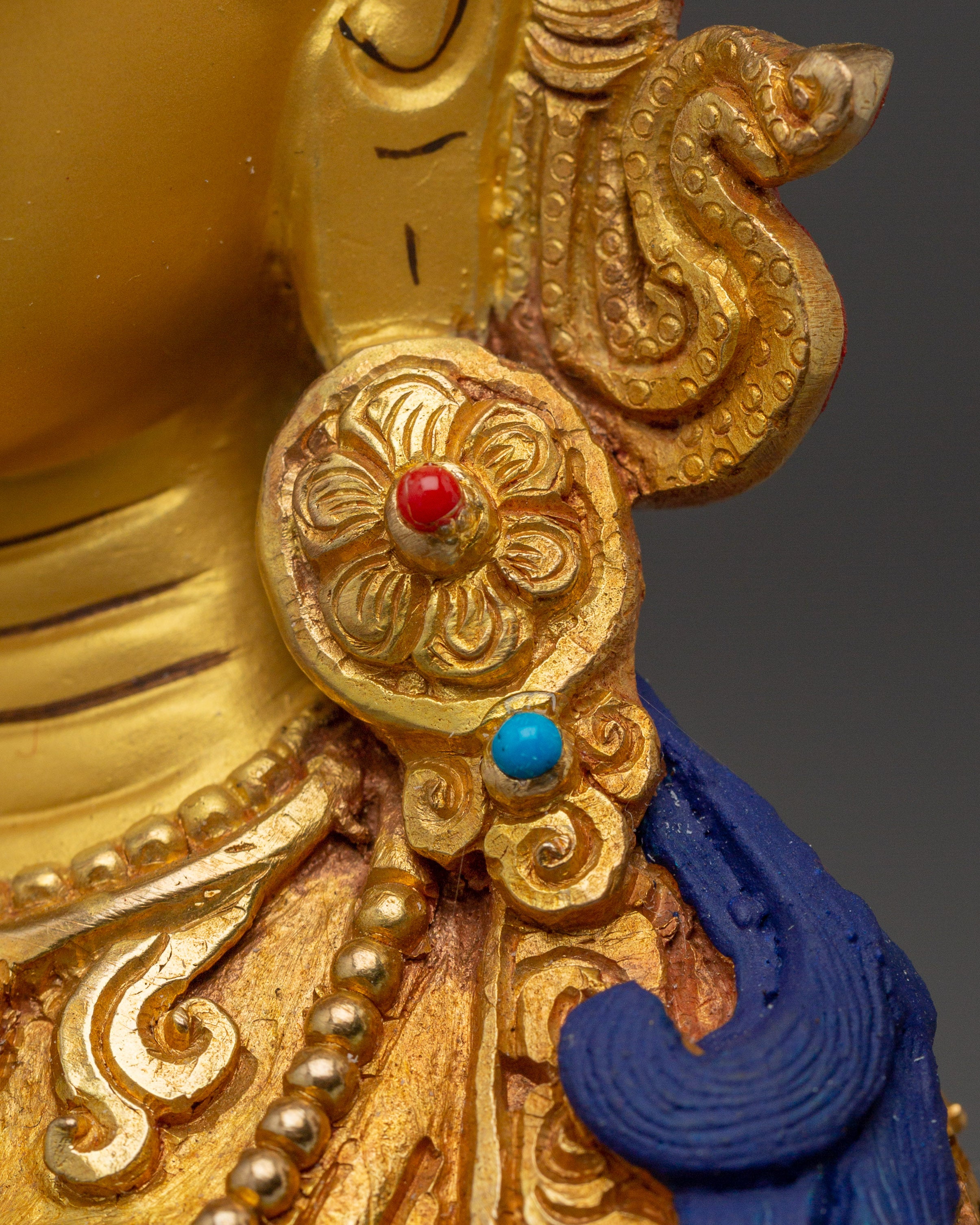 Golden Sita Tara "White Tara" Handmade Statue | Healing Goddess